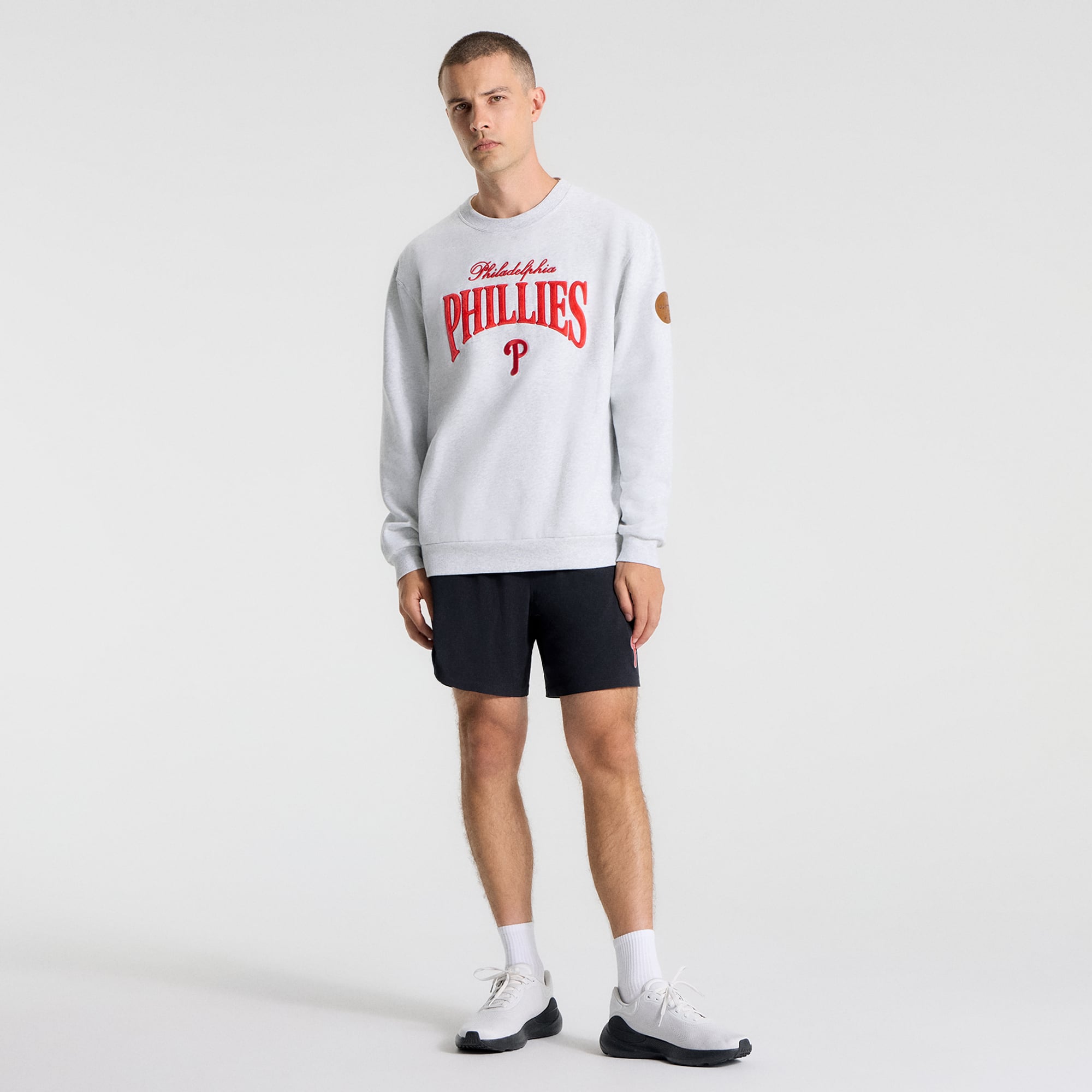 Sweat-shirt pour homme lululemon Heathered Core Ultra Light Grey Philadelphia Phillies Steady State