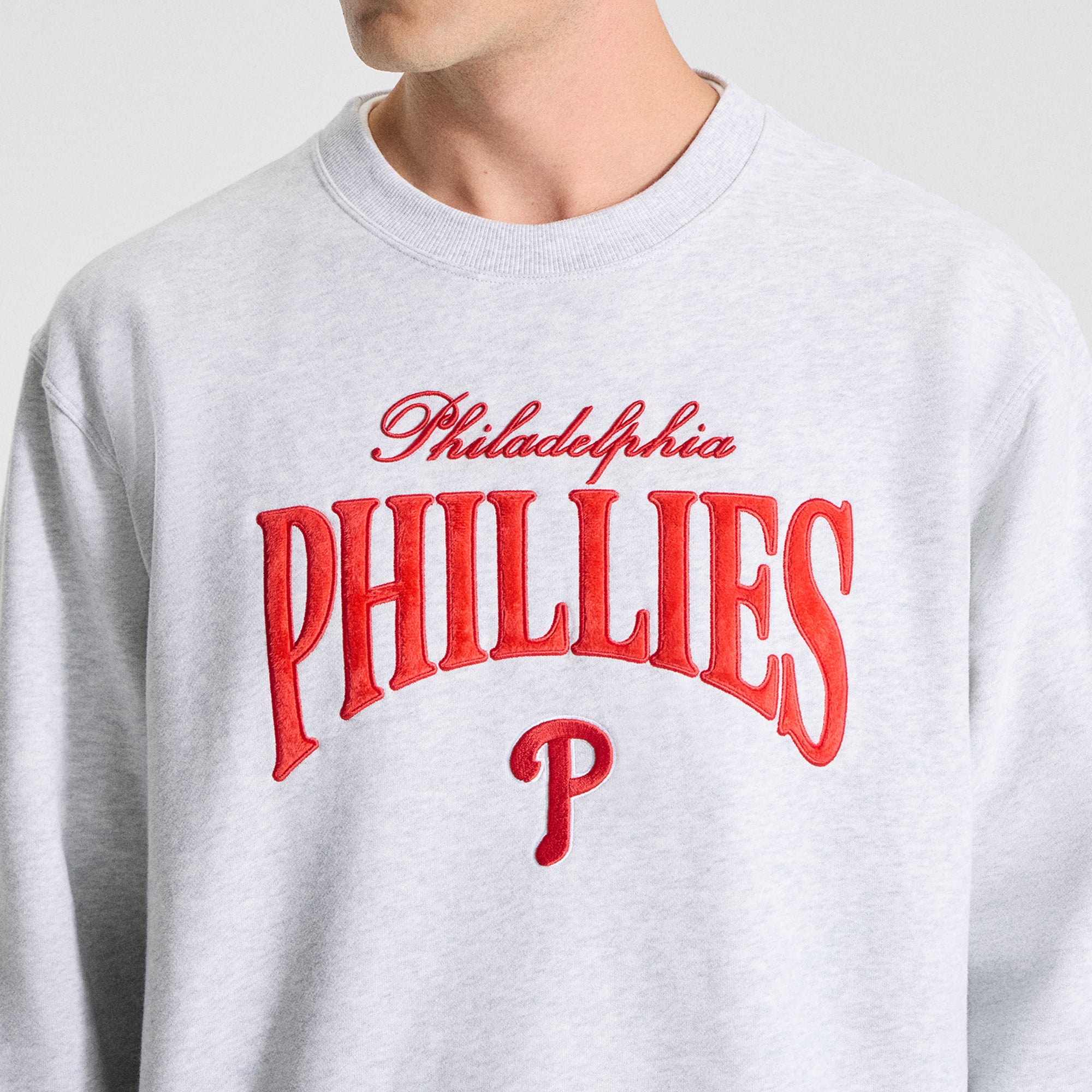 Sweat-shirt pour homme lululemon Heathered Core Ultra Light Grey Philadelphia Phillies Steady State