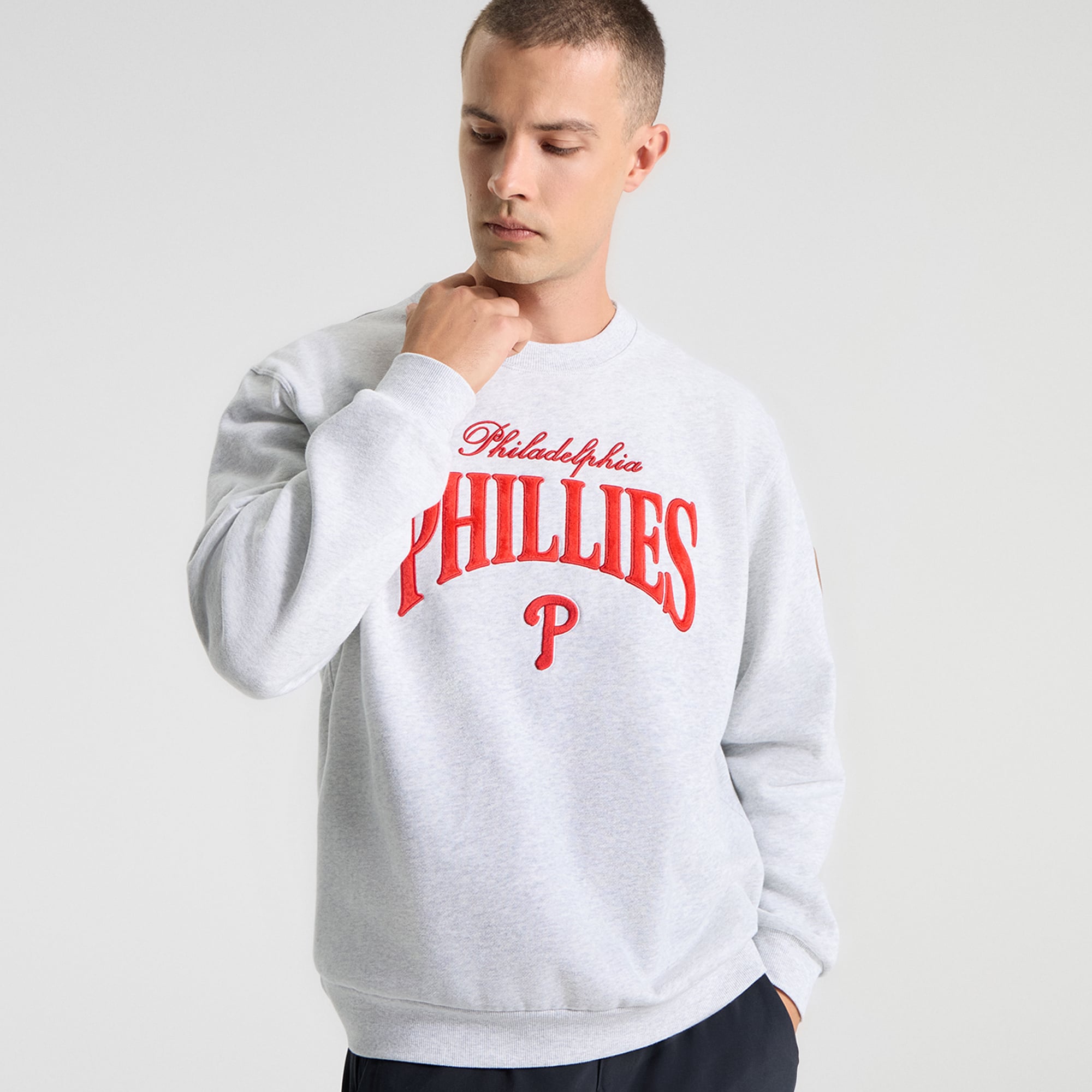 Sweat-shirt pour homme lululemon Heathered Core Ultra Light Grey Philadelphia Phillies Steady State