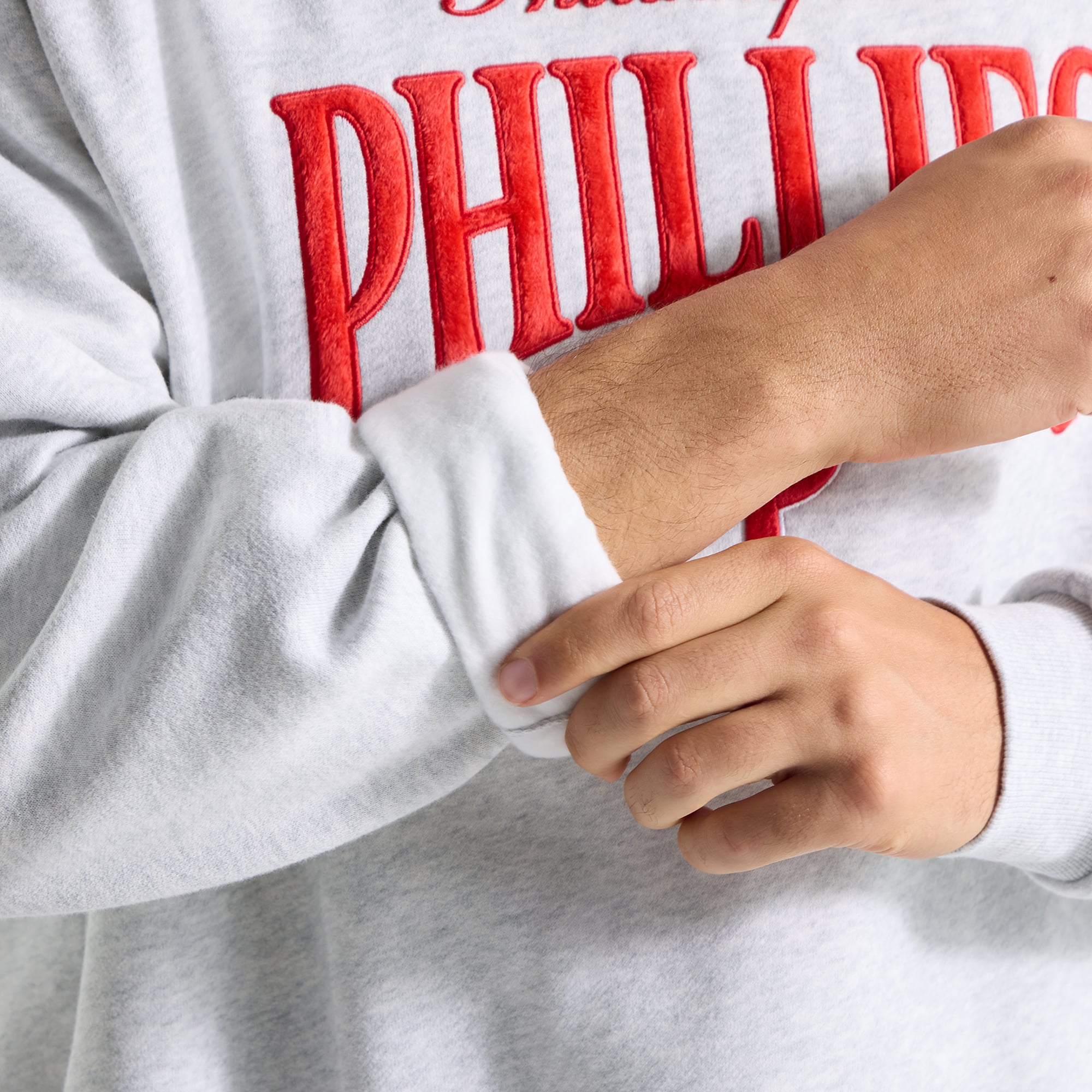 Sweat-shirt pour homme lululemon Heathered Core Ultra Light Grey Philadelphia Phillies Steady State