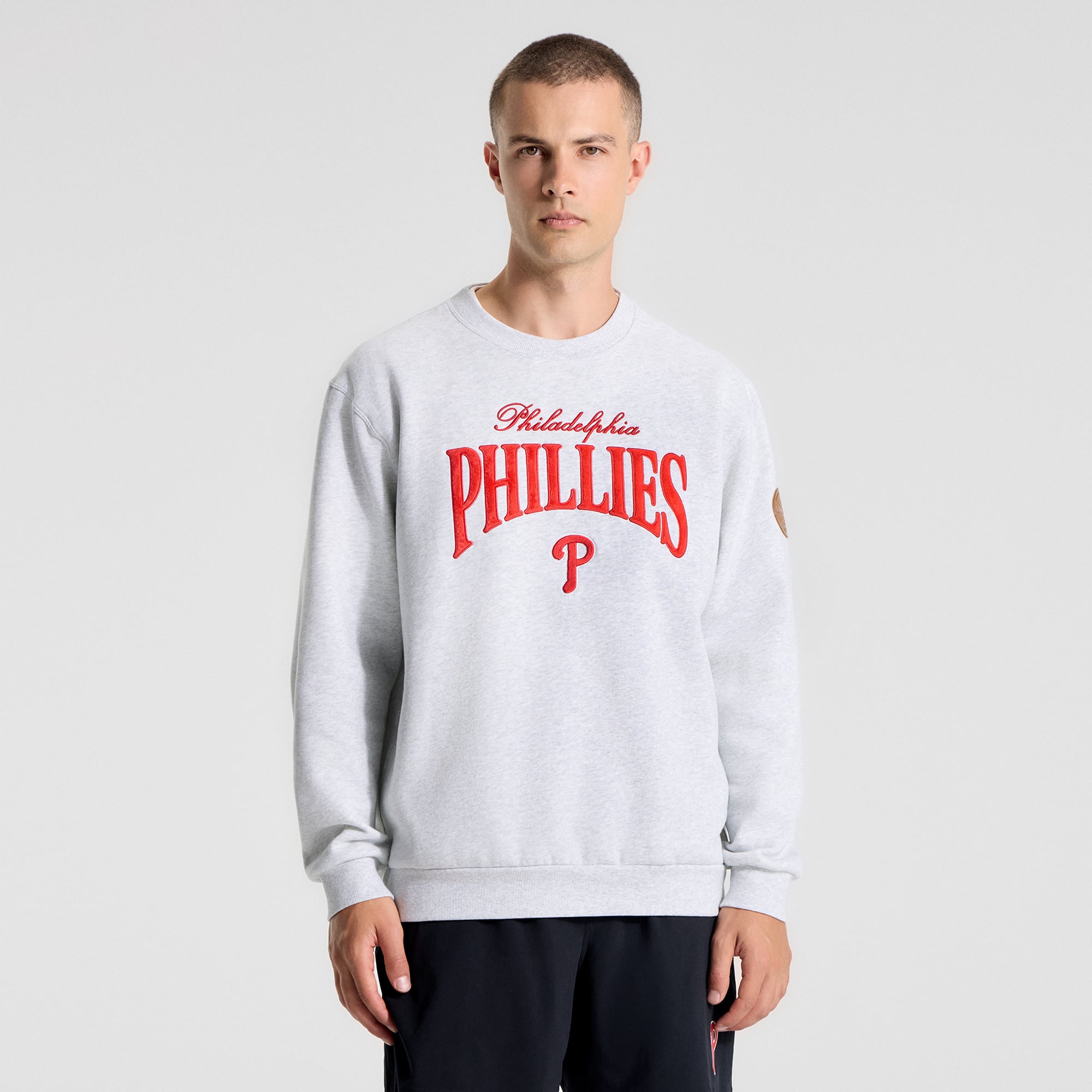 Sweat-shirt pour homme lululemon Heathered Core Ultra Light Grey Philadelphia Phillies Steady State