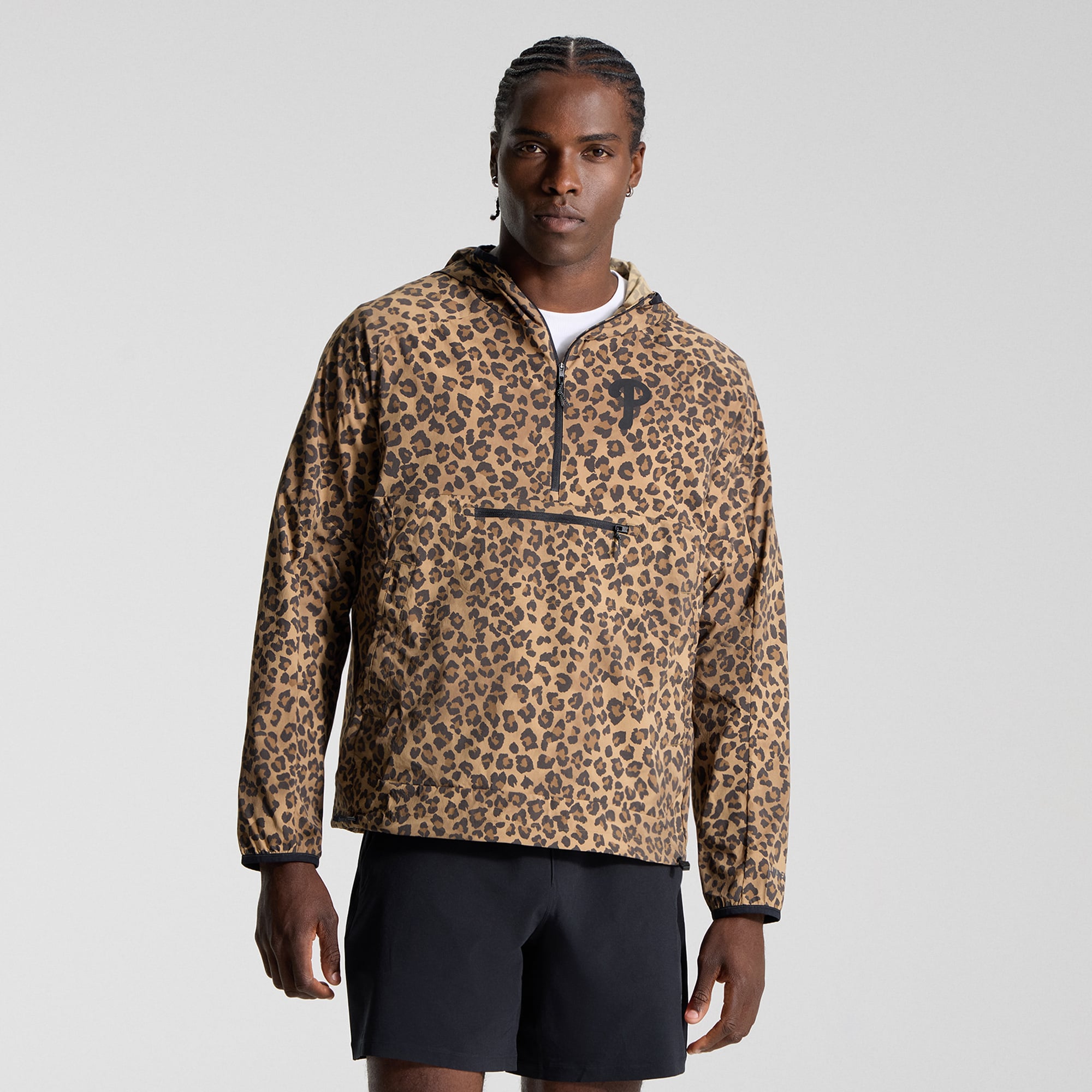 Men's lululemon Philadelphia Phillies Multi-Pocket Running Anorak *Leopard