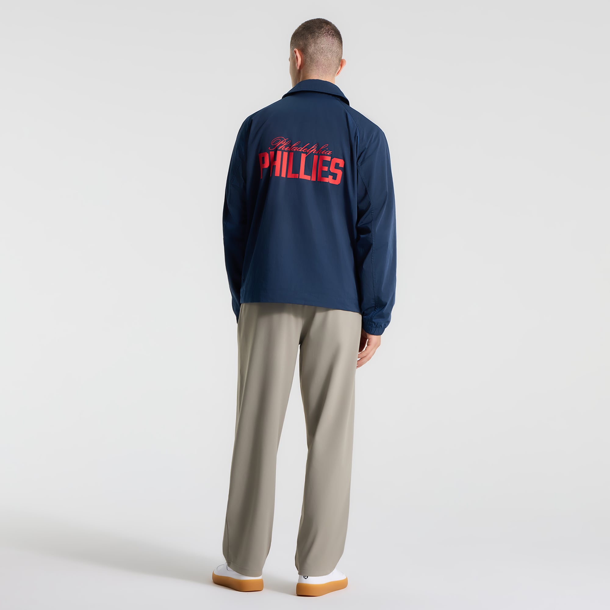 Men's lululemon True Navy Philadelphia Phillies Raglan Coaches Jacket