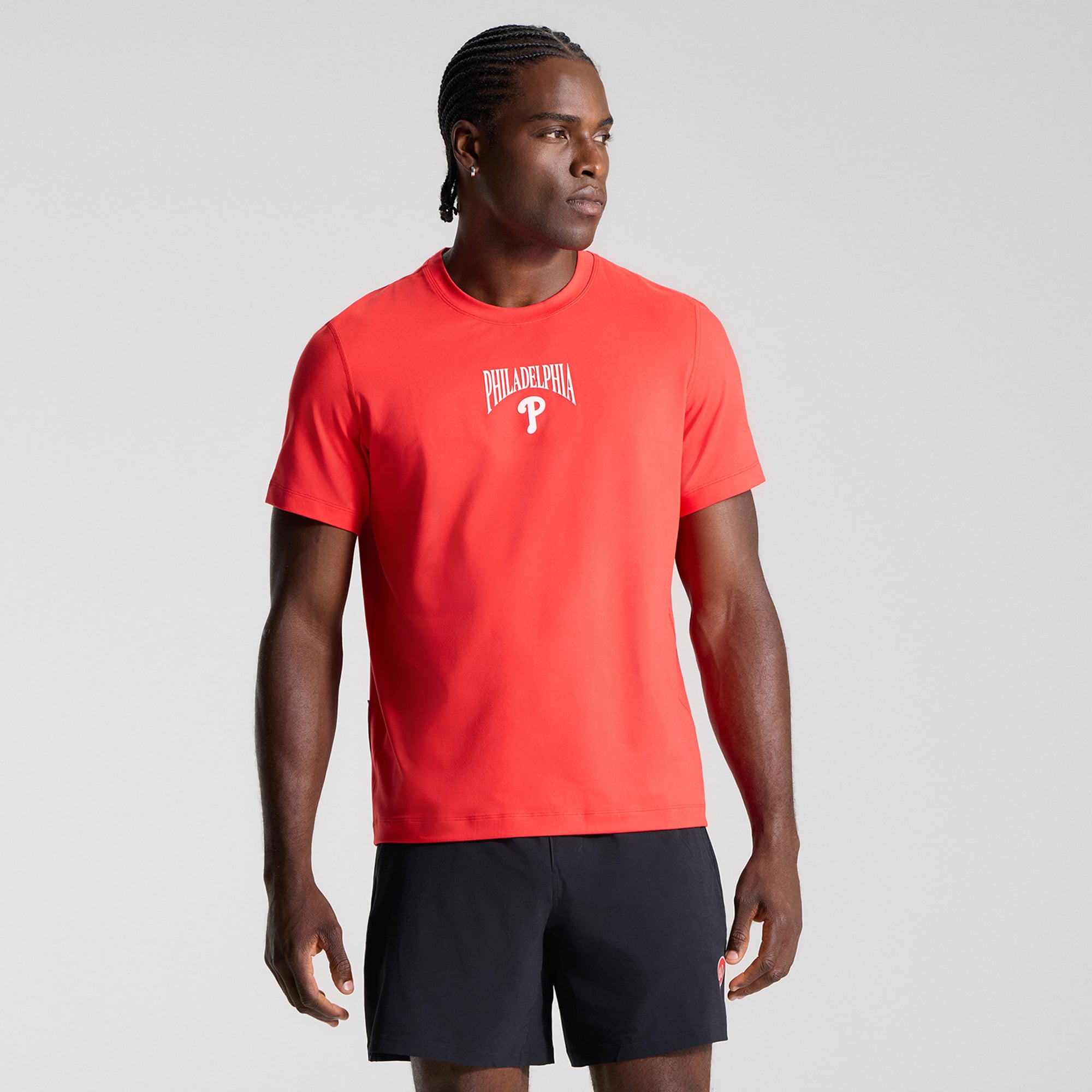 T-shirt en jersey doux True Red Philadelphia Phillies pour homme de lululemon