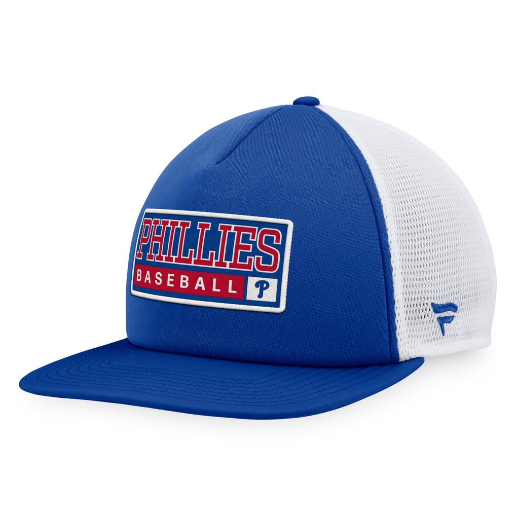 Philadelphia Phillies Majestic Foam Trucker Snapback Hat  display picture 1
