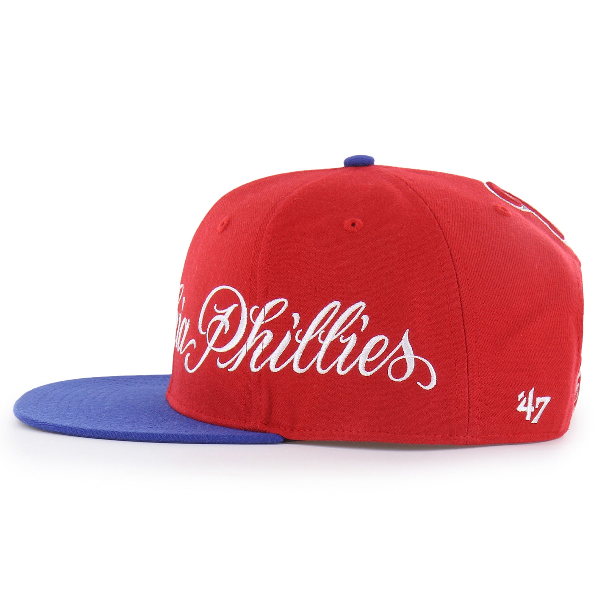 Casquette Snapback Captain Mister Cartoon x '47 Rouge/Bleu Royal Philadelphia Phillies
