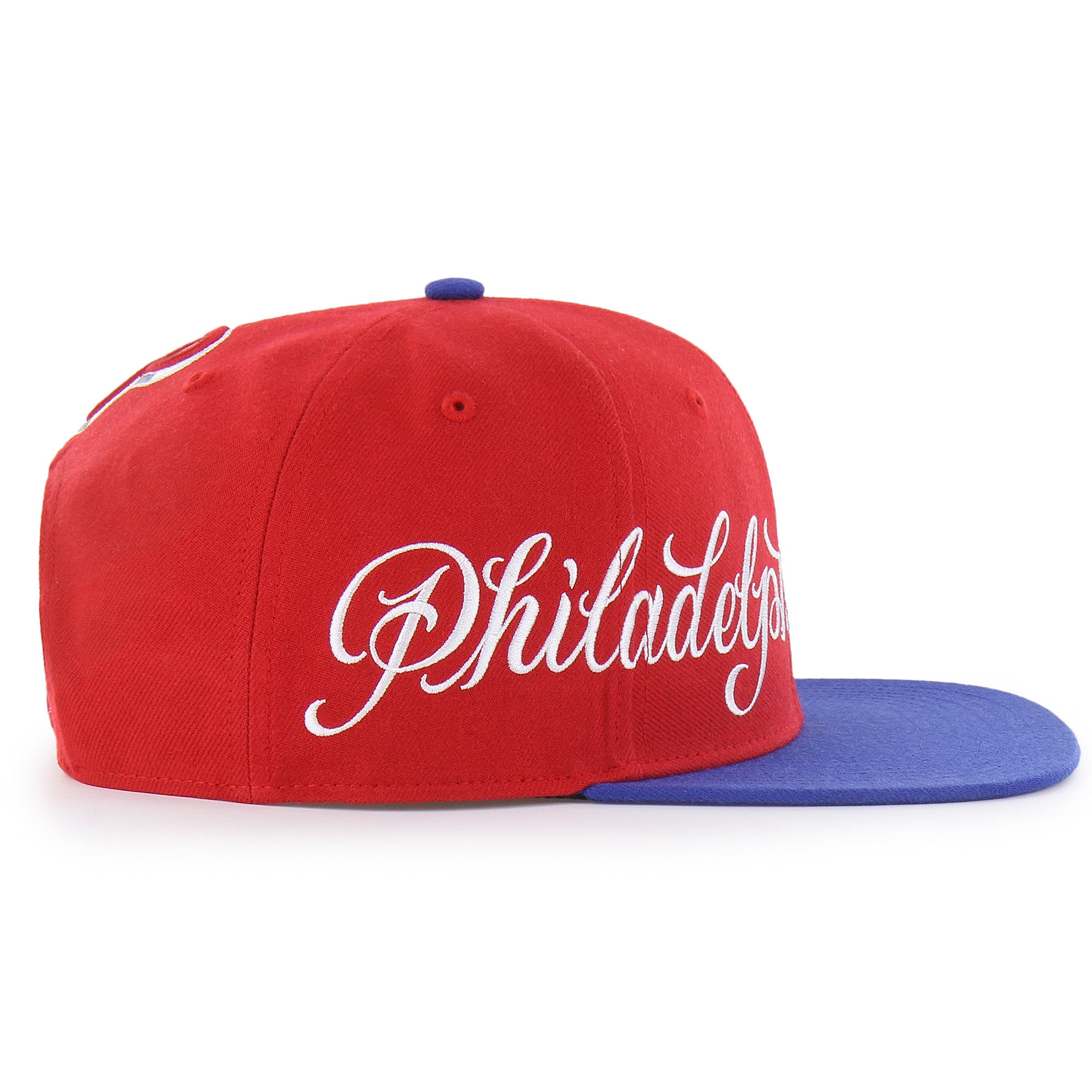 Casquette Snapback Captain Mister Cartoon x '47 Rouge/Bleu Royal Philadelphia Phillies