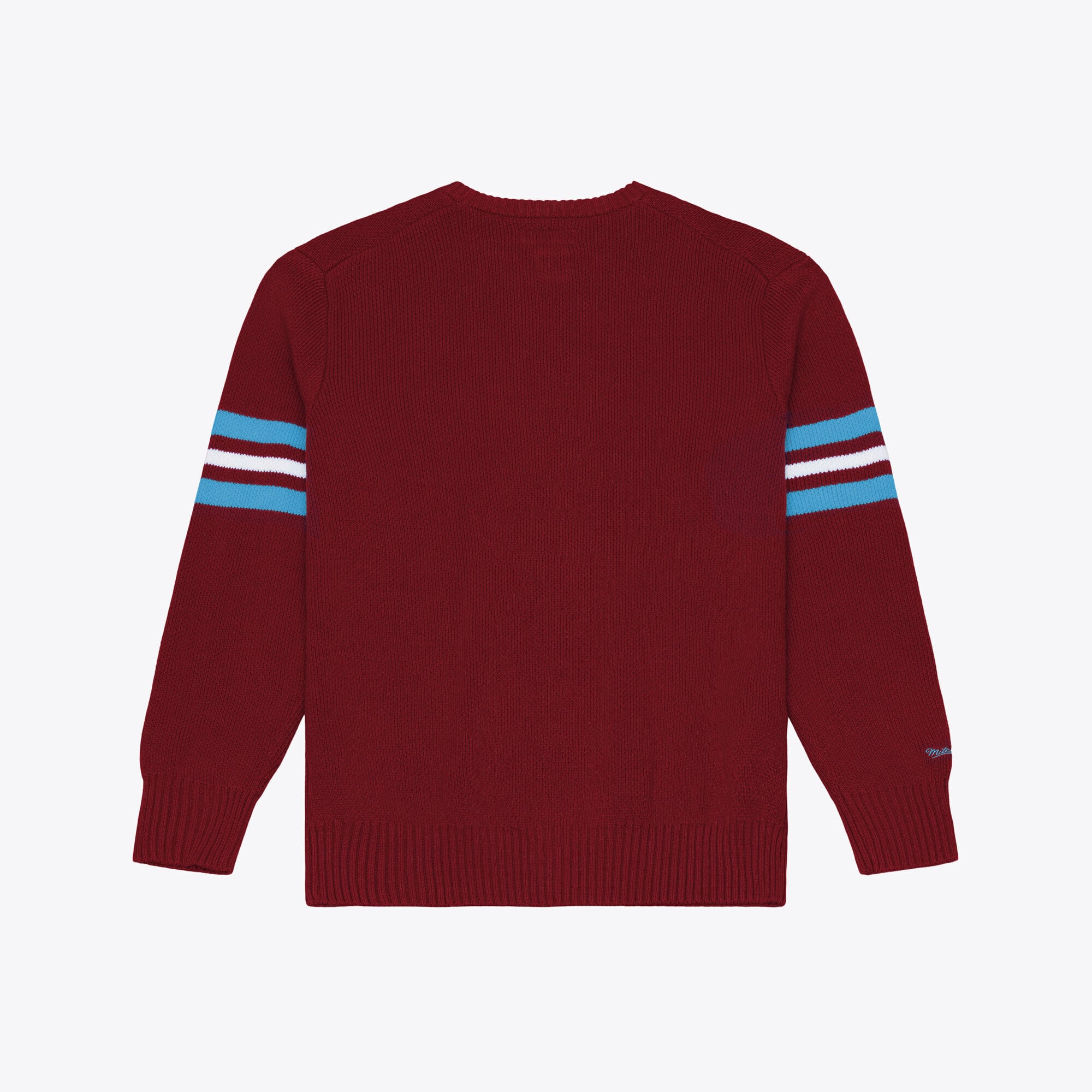 Men's Mitchell & Ness Maroon Philadelphia Phillies Head Coach Sweater