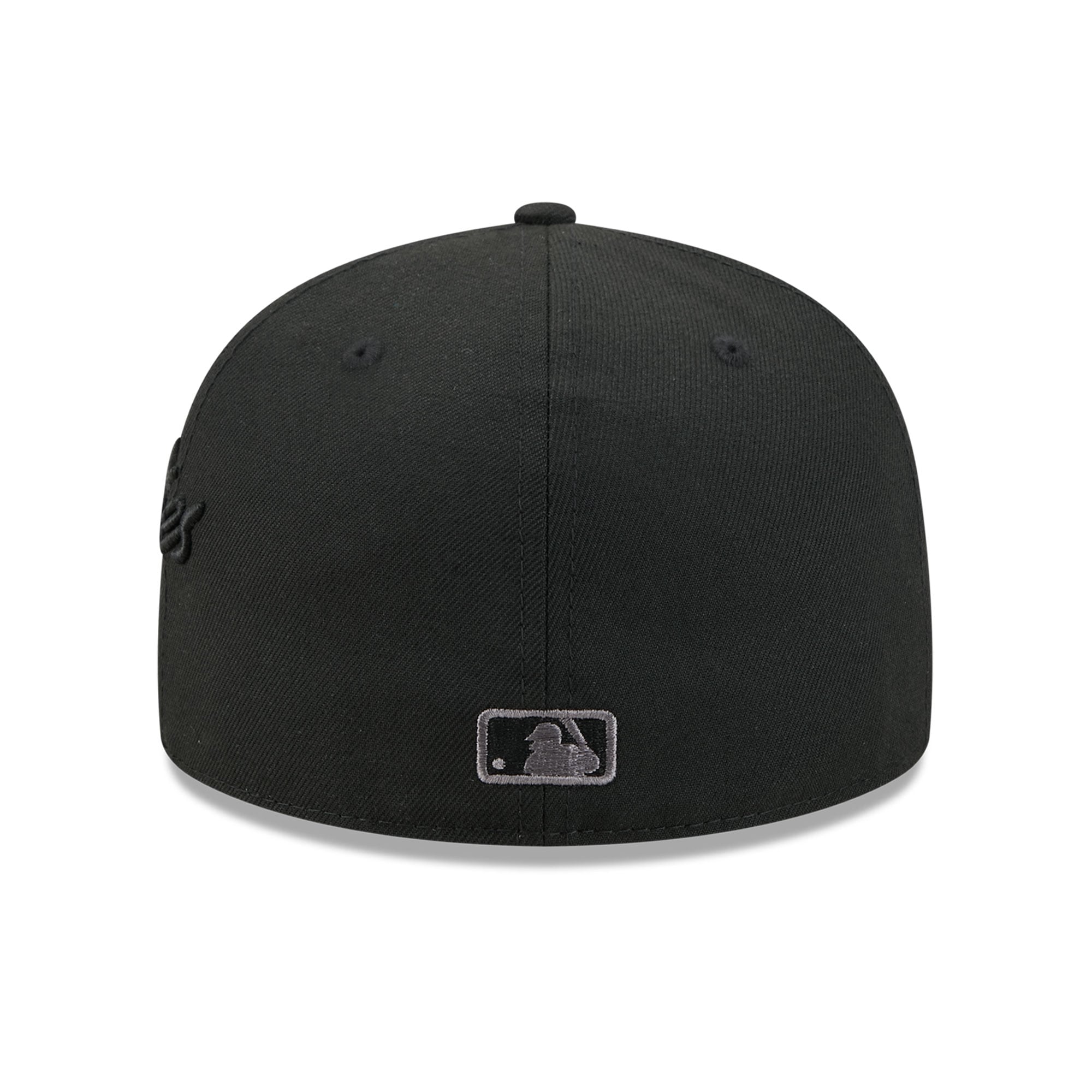 Casquette ajustée New Era 59FIFTY noire pour homme, logo Philadelphia Phillies.