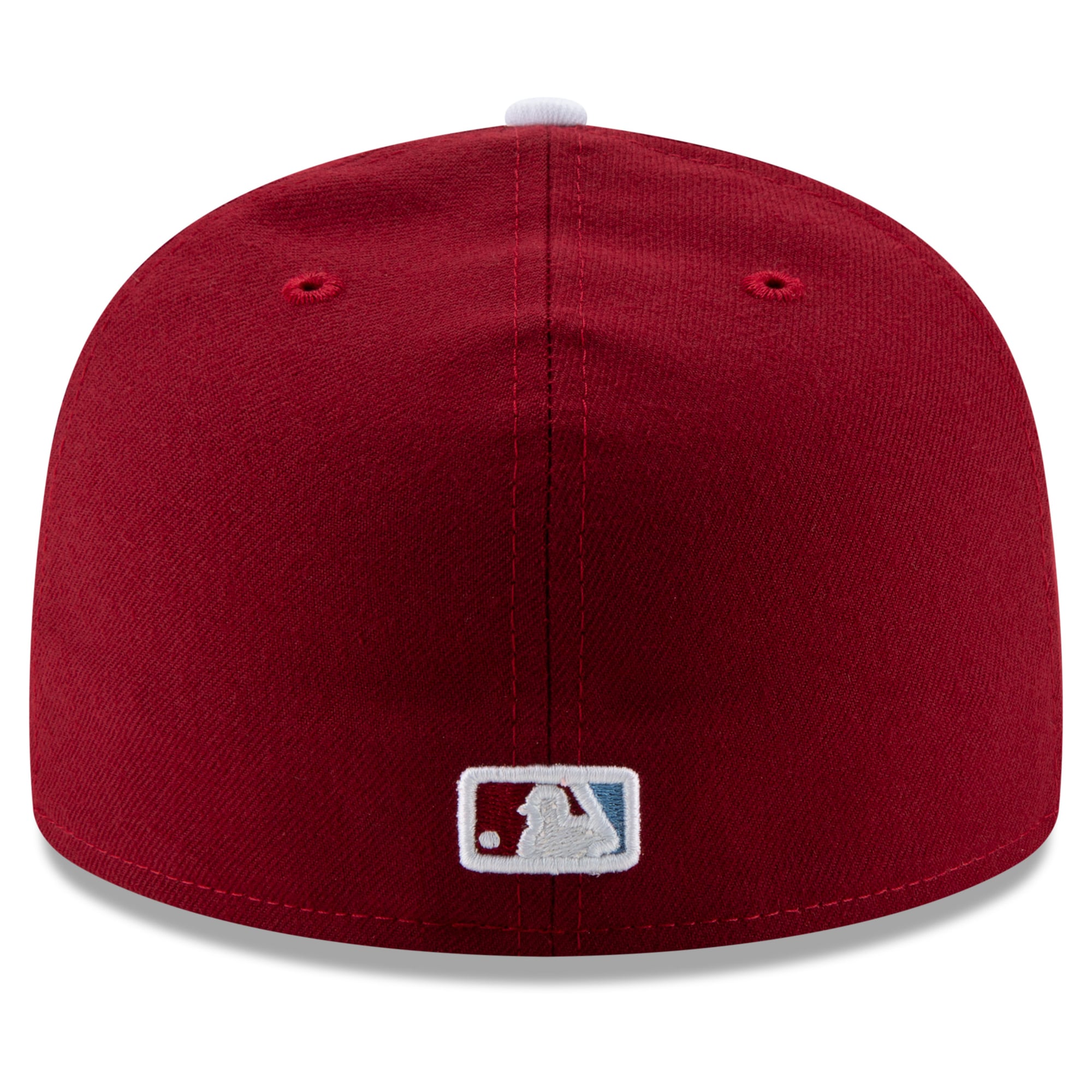 Casquette ajustée New Era 59FIFTY pour homme, coloris bleu royal/rouge, Philadelphia Phillies, écusson latéral des séries éliminatoires de la MLB 2026