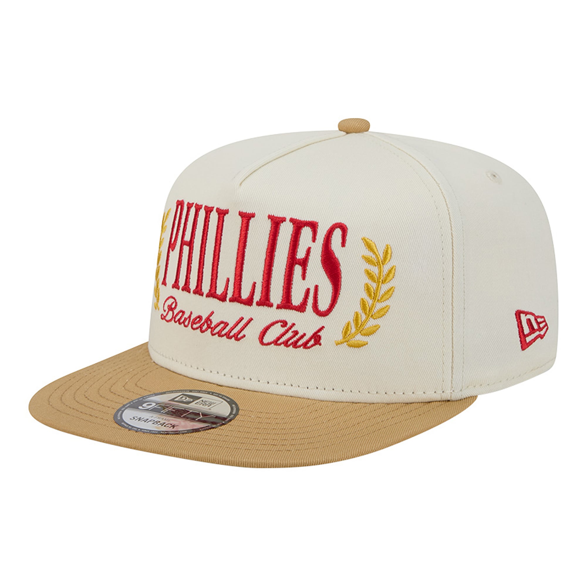 Casquette snapback New Era crème Philadelphia Phillies Club 9FIFTY pour homme