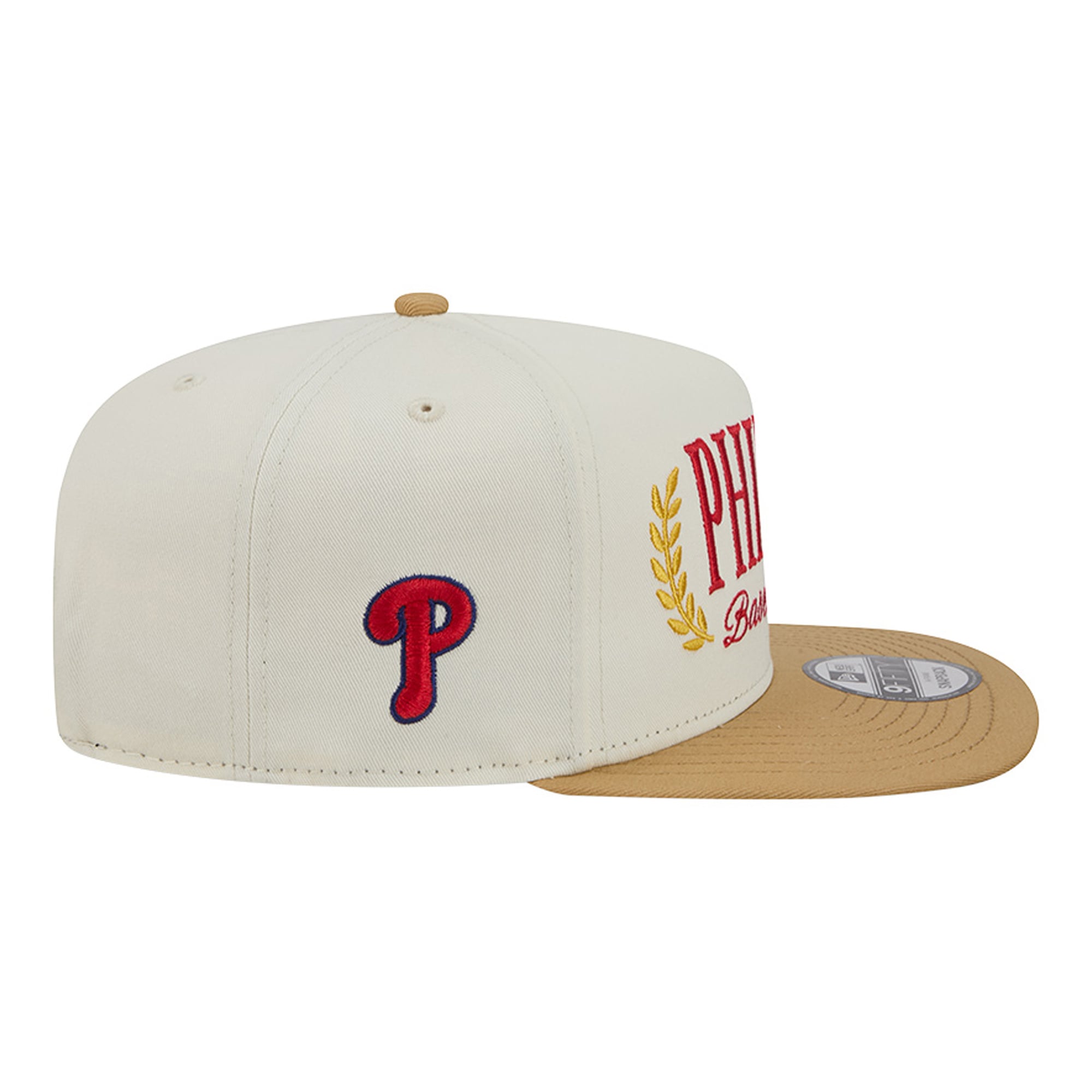 Casquette snapback New Era crème Philadelphia Phillies Club 9FIFTY pour homme