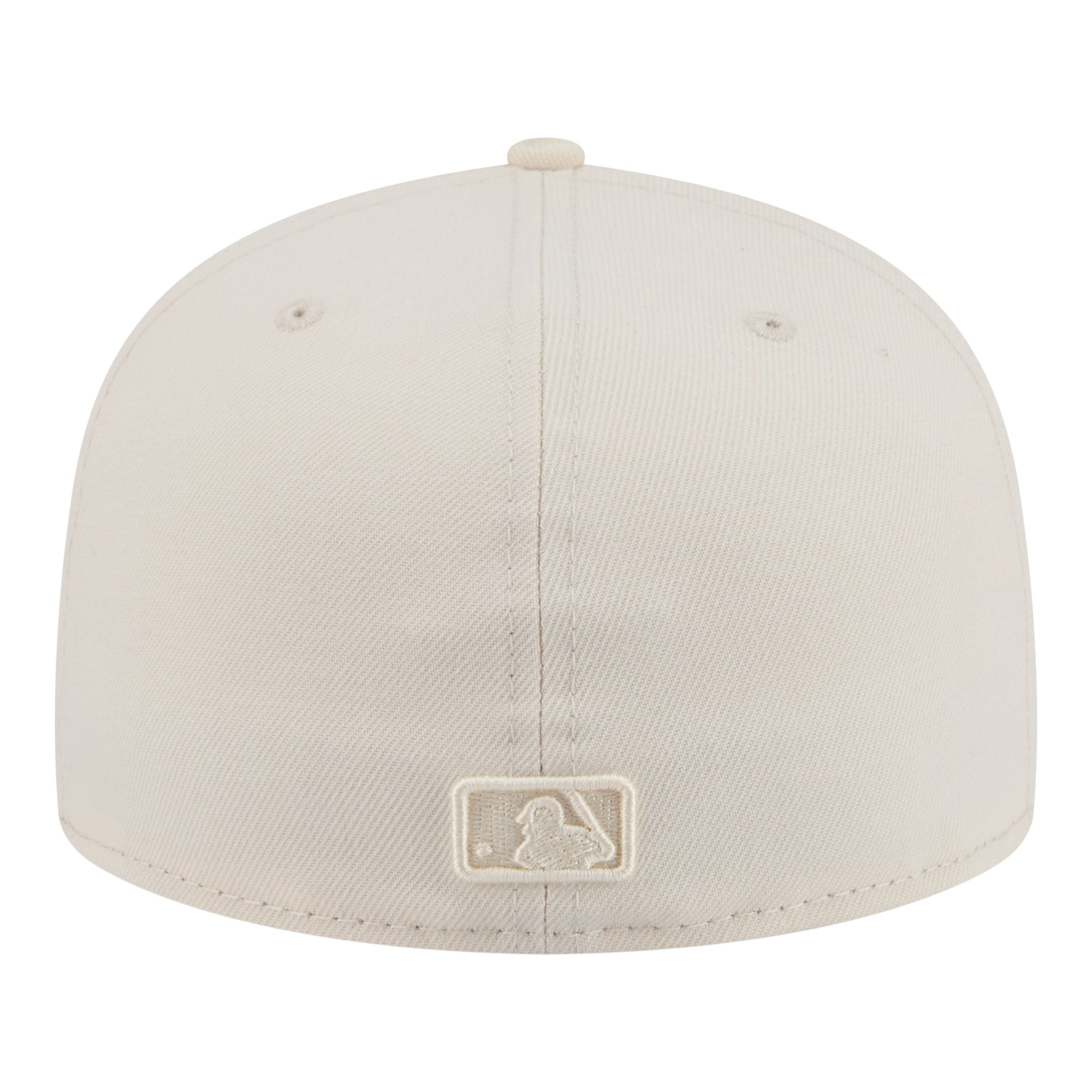 Casquette ajustée New Era 59FIFTY crème pour homme, collection Philadelphia Phillies.