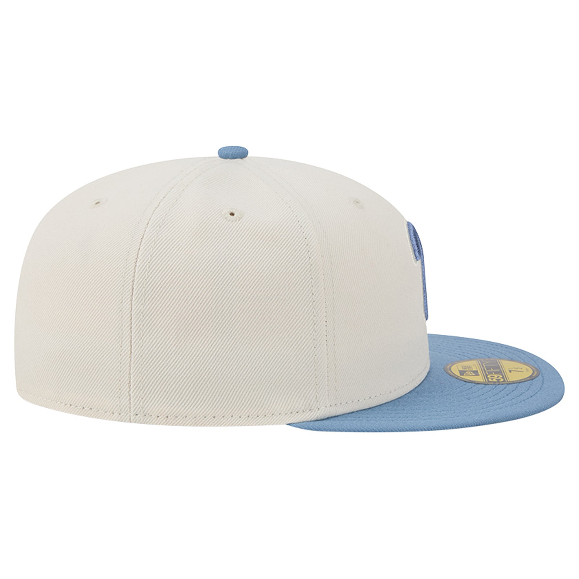 Casquette ajustée New Era 59FIFTY pour homme, coloris crème/bleu clair, Philadelphia Phillies