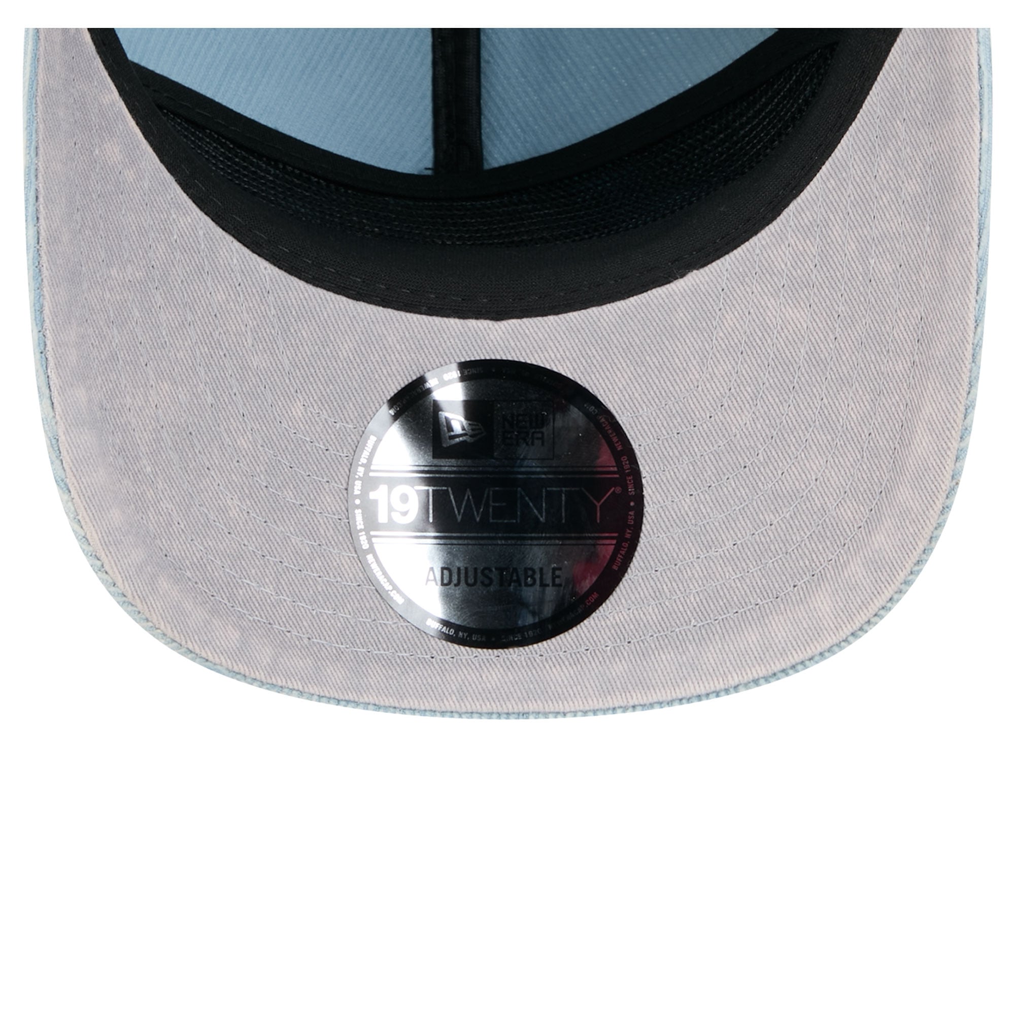 Casquette ajustable New Era 19TWENTY bleu clair en velours côtelé Philadelphia Phillies pour homme