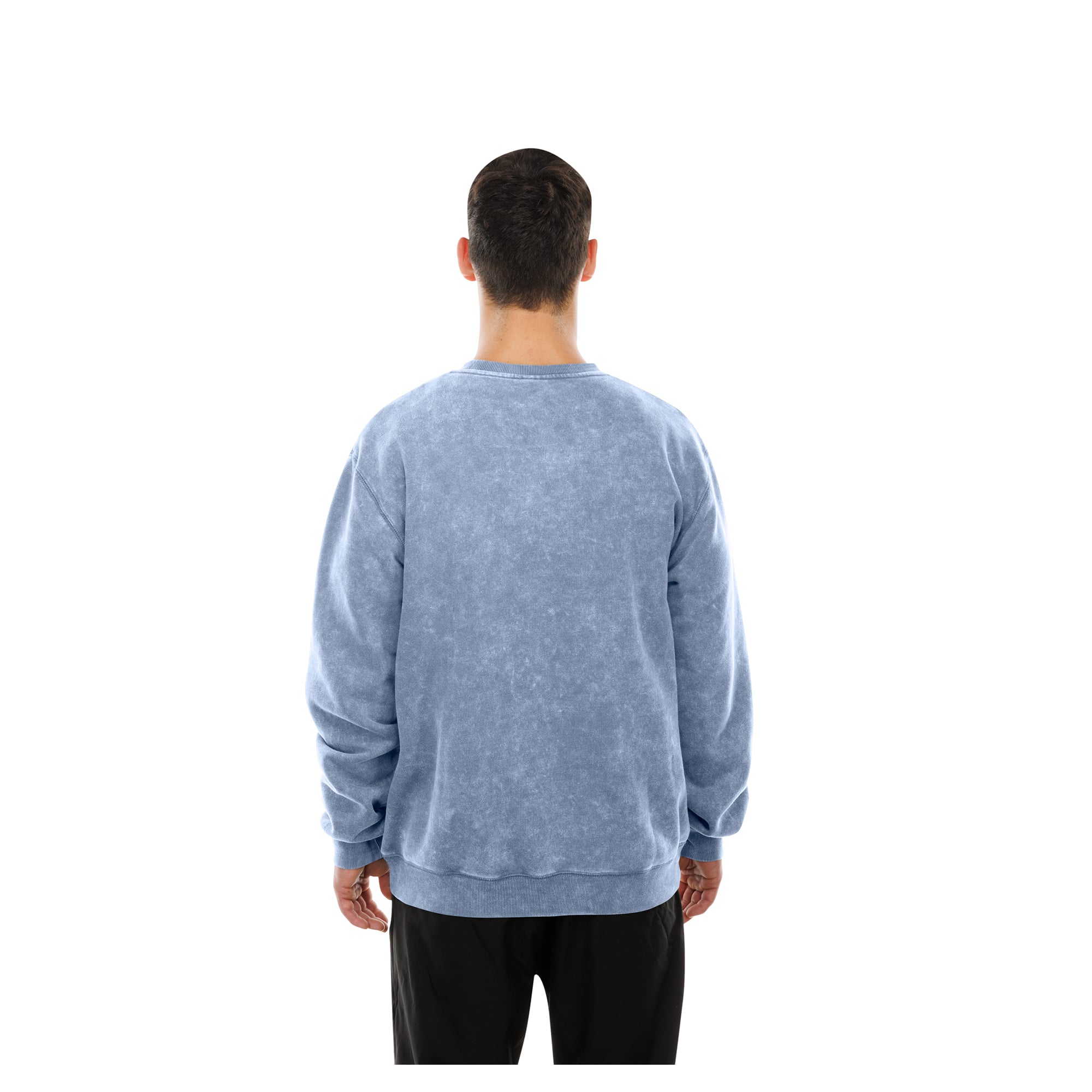 Sweat-shirt à col rond New Era bleu clair Philadelphia Phillies pour homme