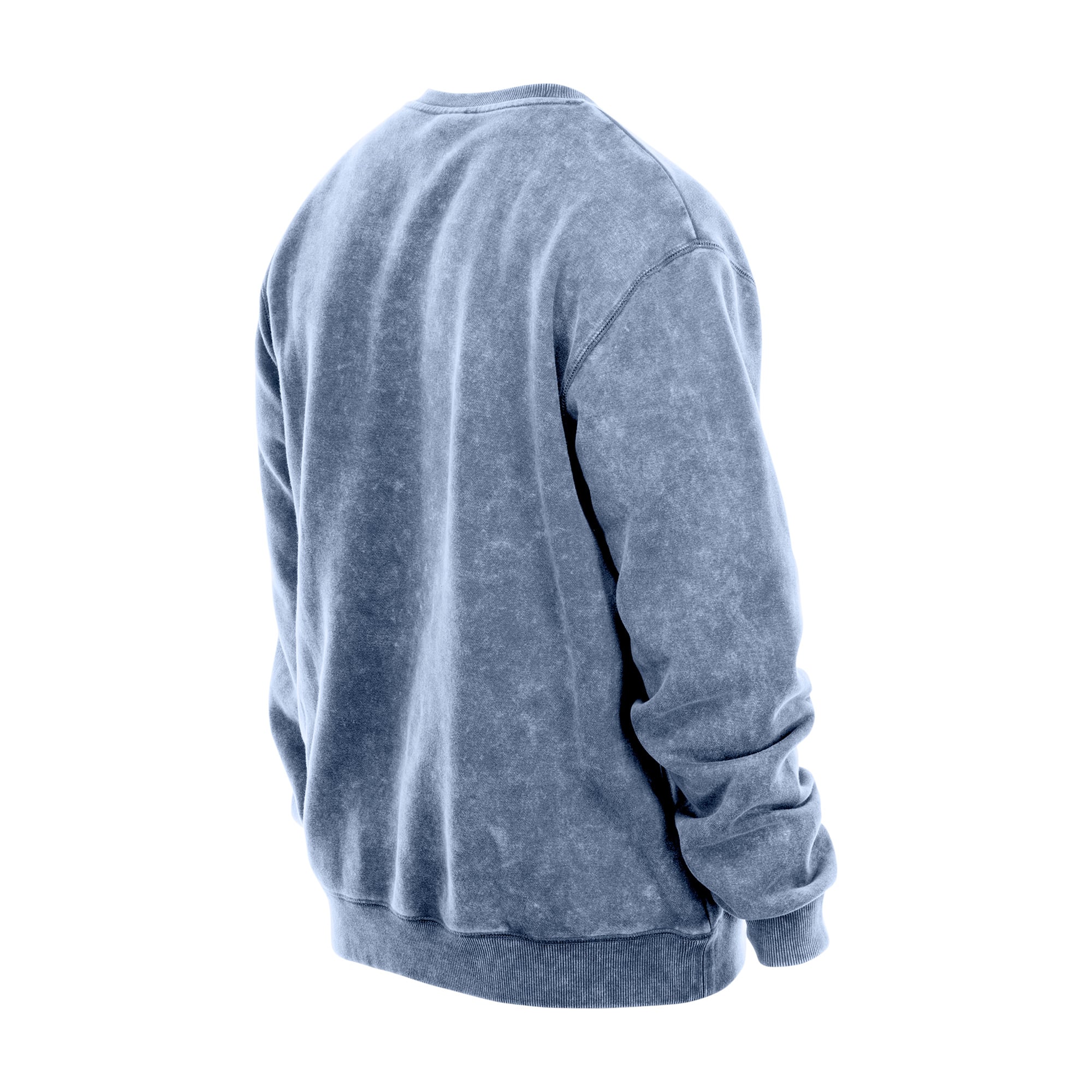 Sweat-shirt à col rond New Era bleu clair Philadelphia Phillies pour homme