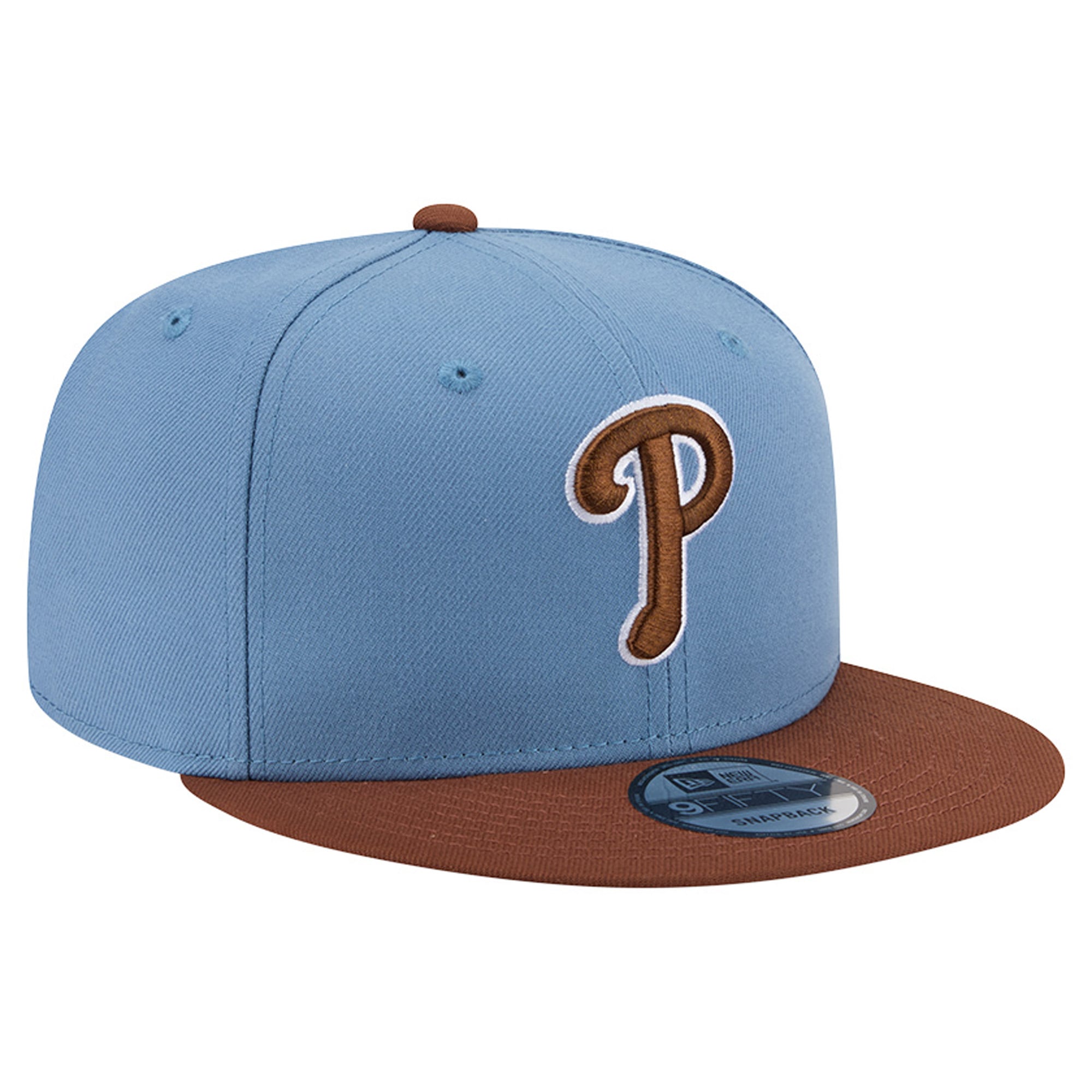 Casquette snapback New Era 9FIFTY pour homme, coloris vert clair/olive, Philadelphia Phillies