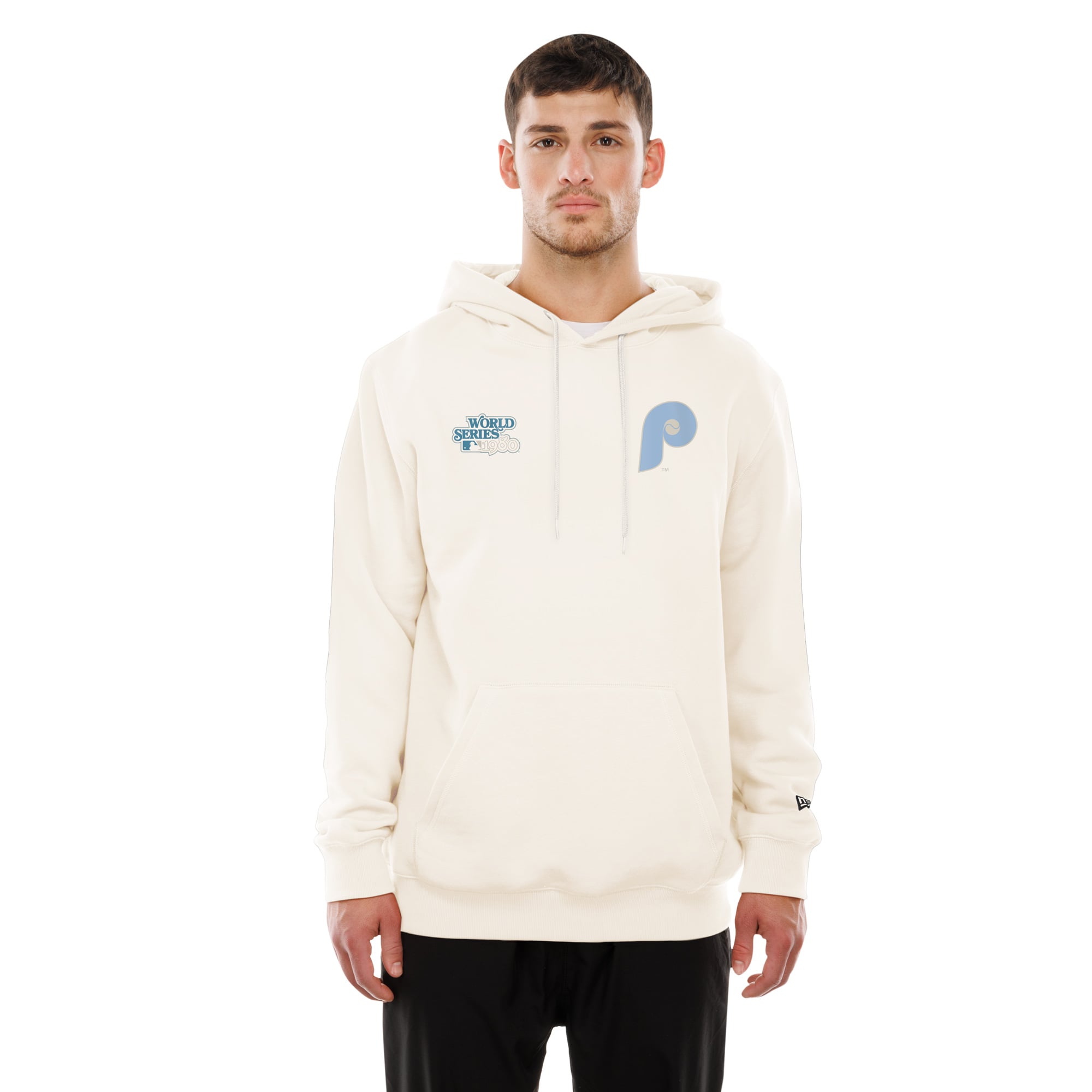 Men's New Era  Natural Philadelphia Phillies Equinox Hoodie