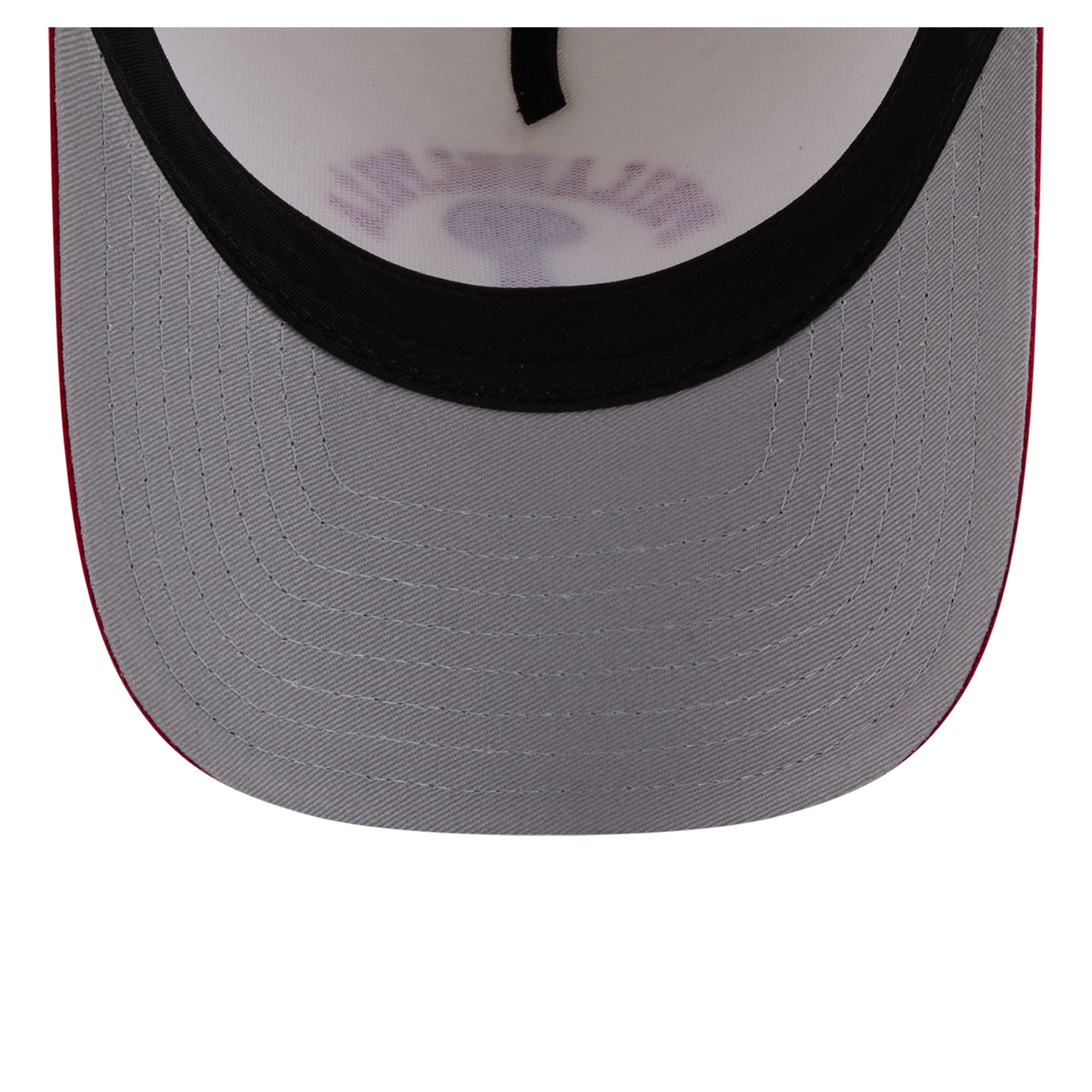 Men's New Era Natural/Red Philadelphia Phillies Arch 9FORTY A-Frame M-Crown Adjustable Hat