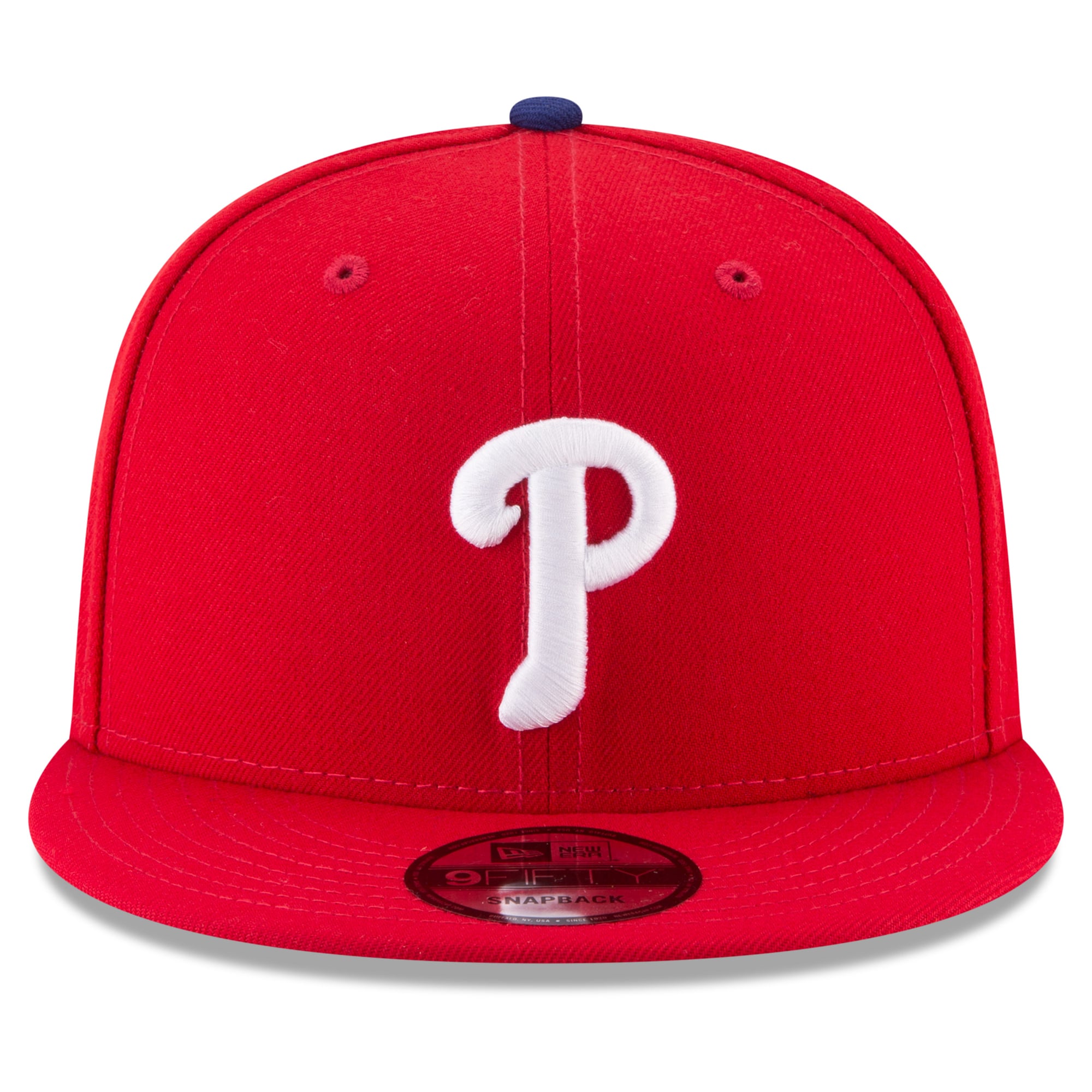 Casquette snapback New Era rouge Philadelphia Phillies 2026 MLB Playoffs 9FIFTY pour homme