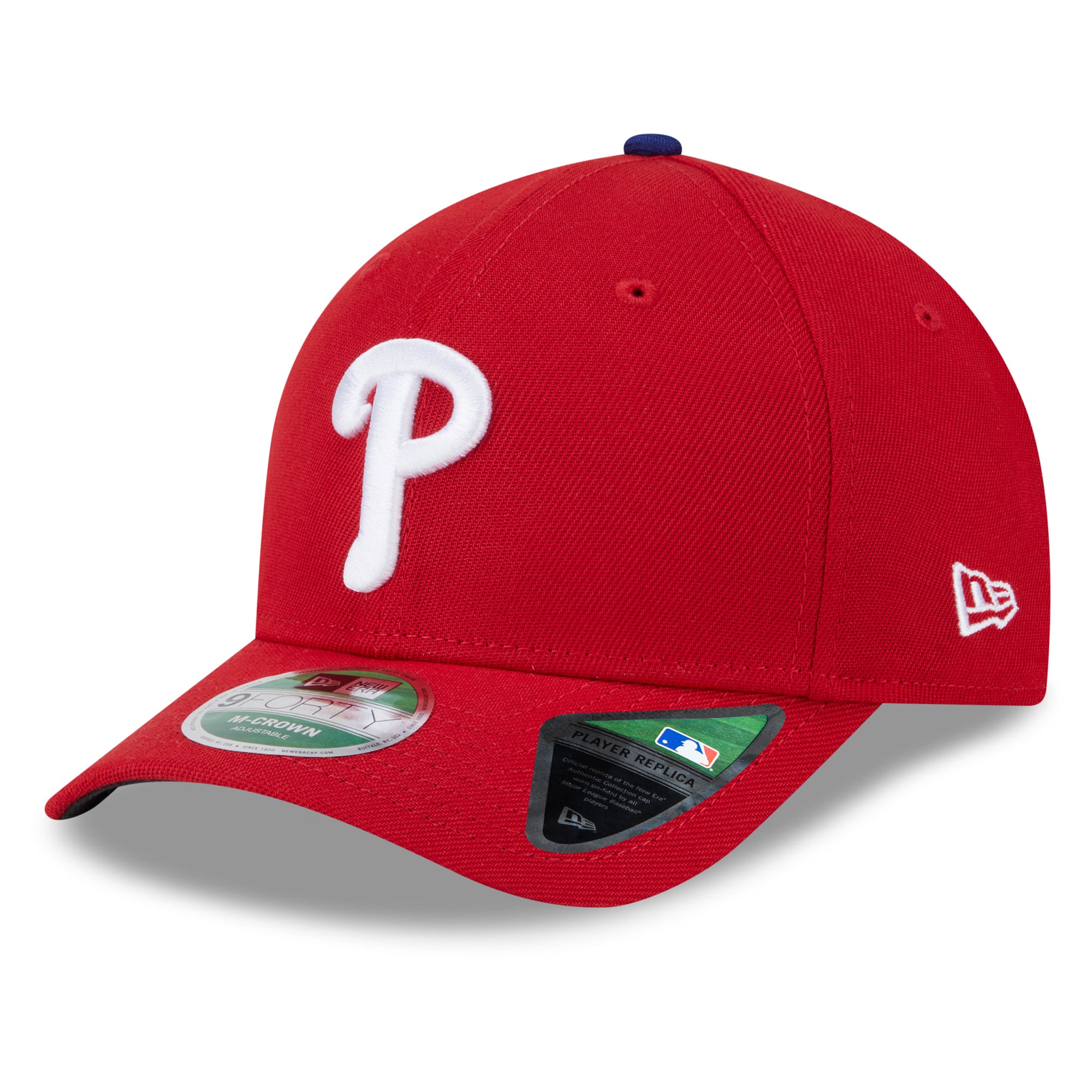 Casquette ajustable New Era rouge Philadelphia Phillies 2026 MLB Postseason Side Patch 9FORTY pour homme