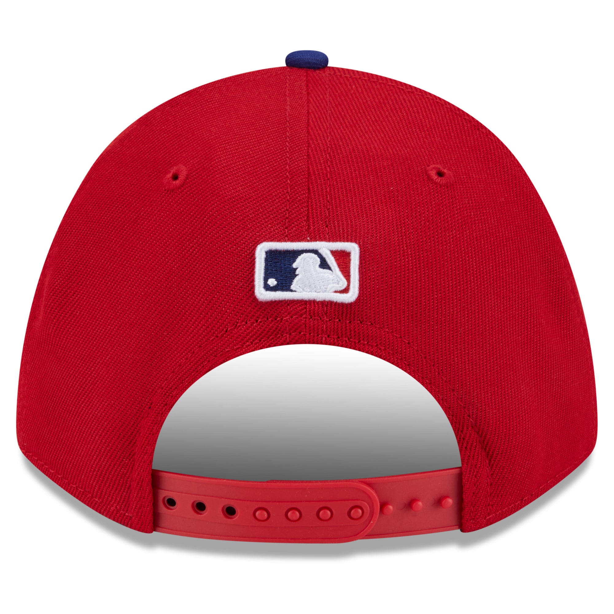 Casquette ajustable New Era rouge Philadelphia Phillies 2026 MLB Postseason Side Patch 9FORTY pour homme