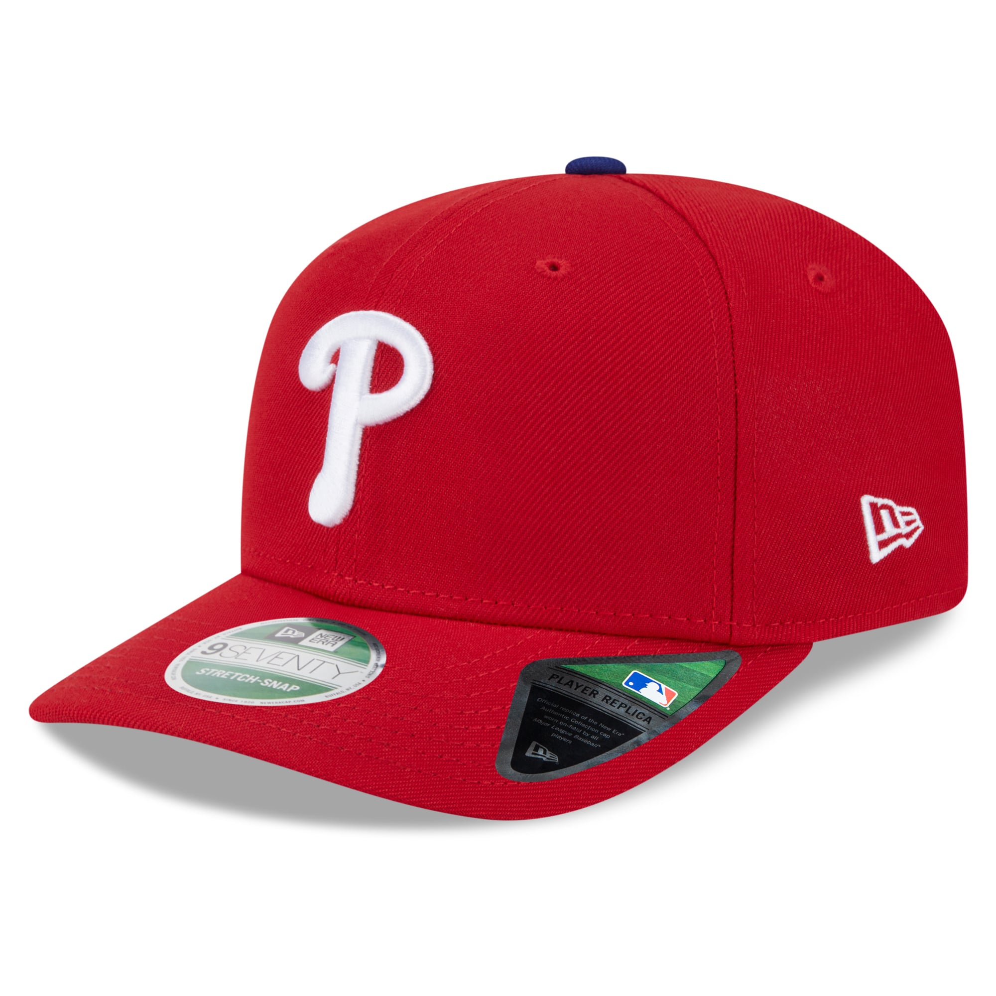 Casquette ajustable New Era rouge Philadelphia Phillies 2026 MLB Postseason Side Patch 9SEVENTY pour homme