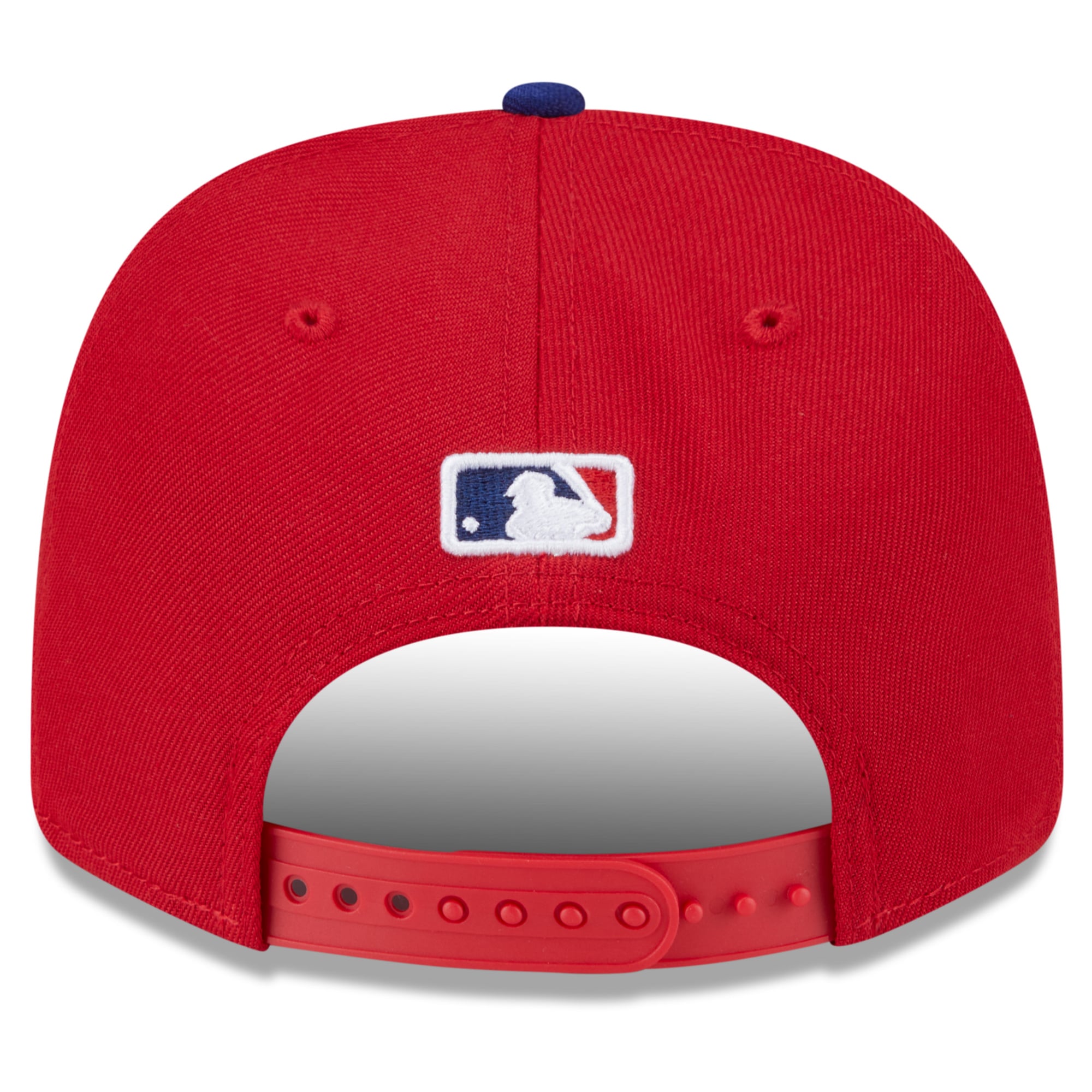 Casquette ajustable New Era rouge Philadelphia Phillies 2026 MLB Postseason Side Patch 9SEVENTY pour homme