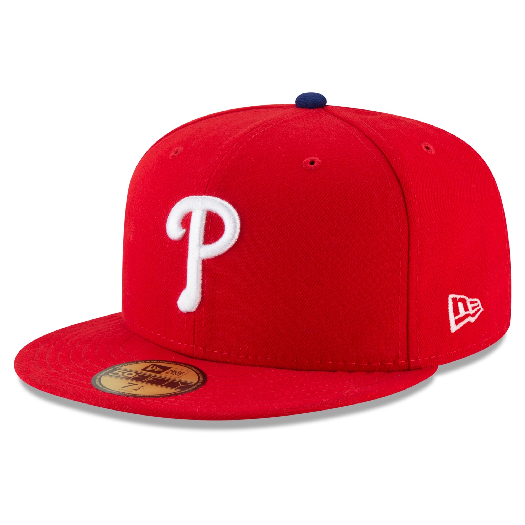 Men's New Era Red Philadelphia Phillies 2026 Players' Weekend Authentic Collection 59FIFTY Fitted Hat