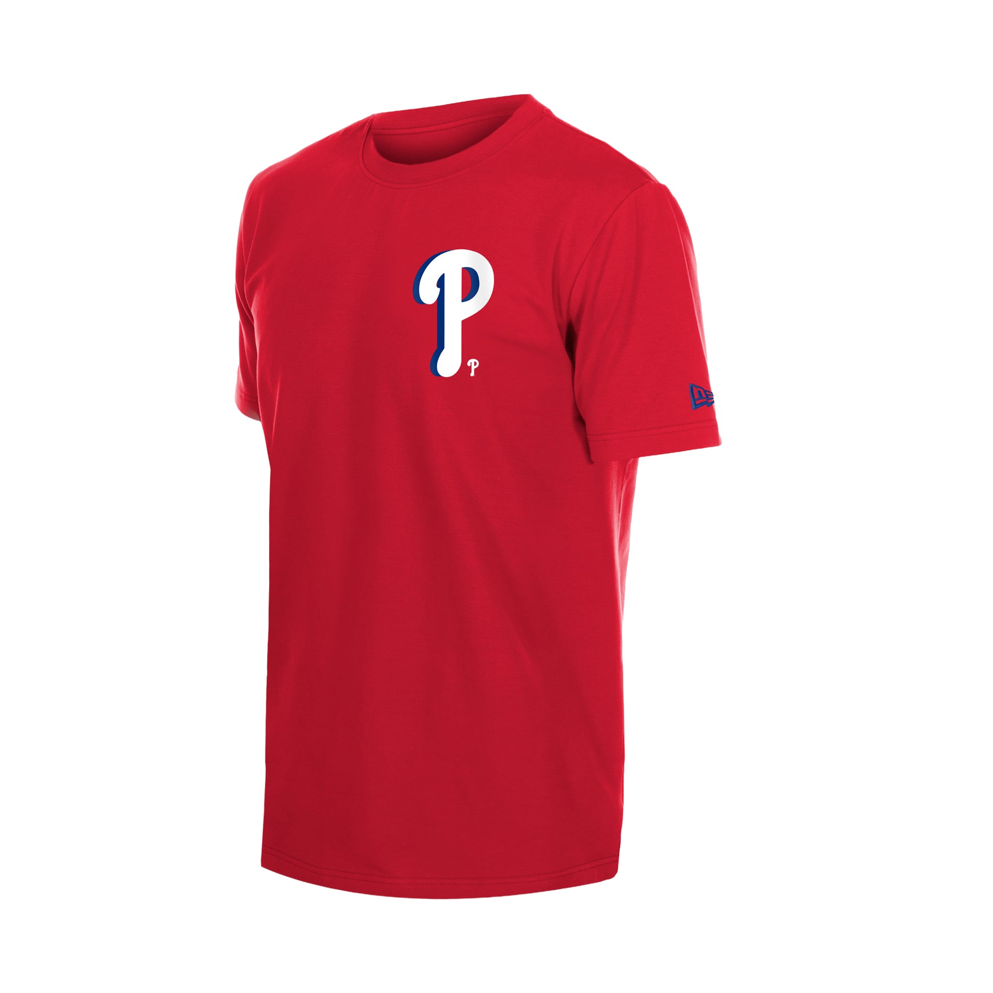 T-shirt homme New Era rouge Philadelphia Phillies avec logo dessin animé