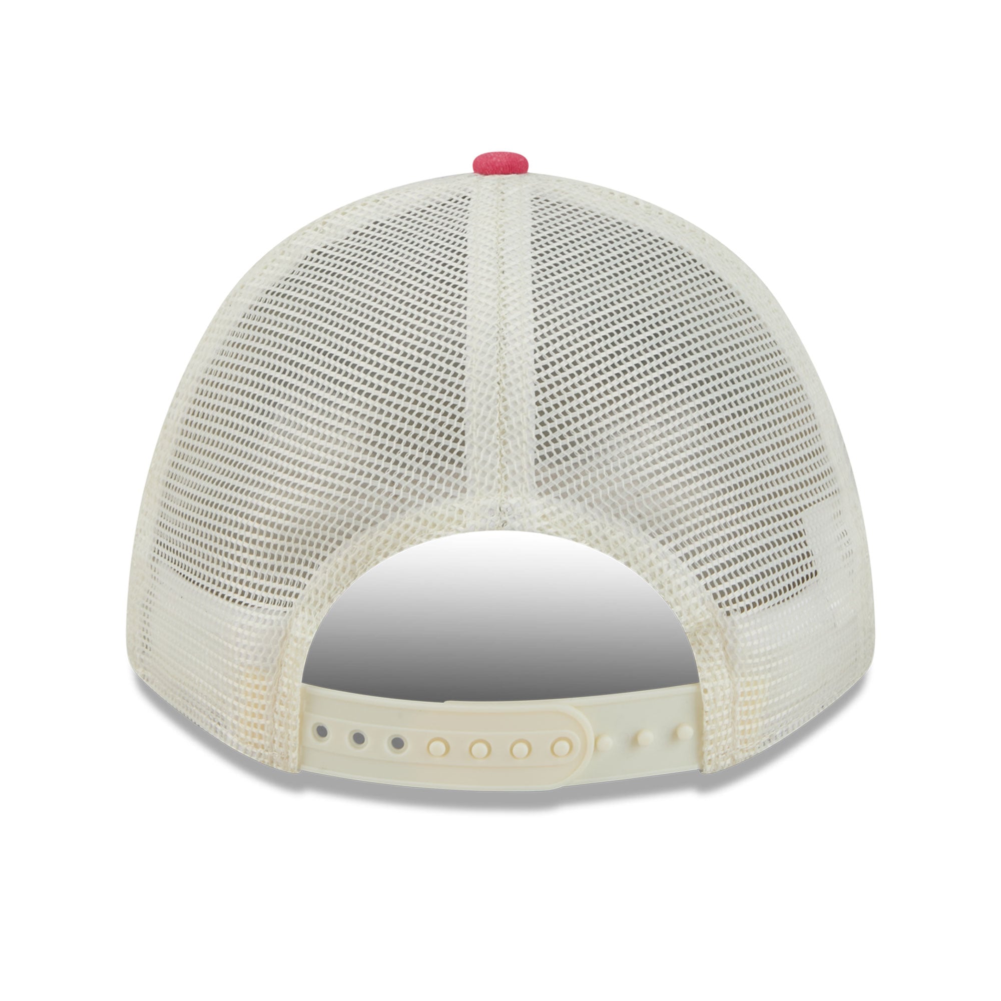Casquette trucker ajustable New Era rouge Philadelphia Phillies 9FORTY pour homme
