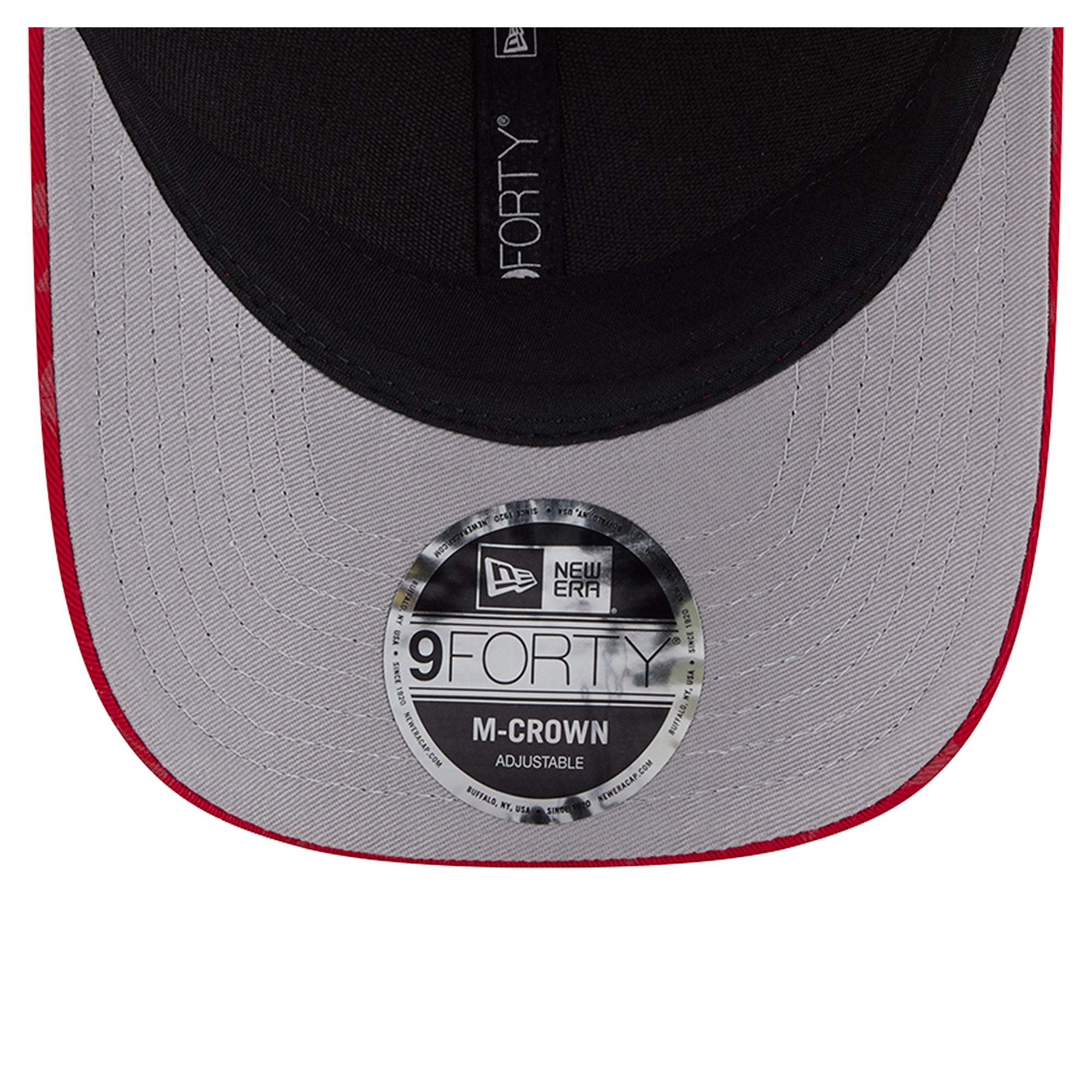 Men's New Era Red Philadelphia Phillies Tonal Icon 9FORTY M-Crown Adjustable Trucker Hat