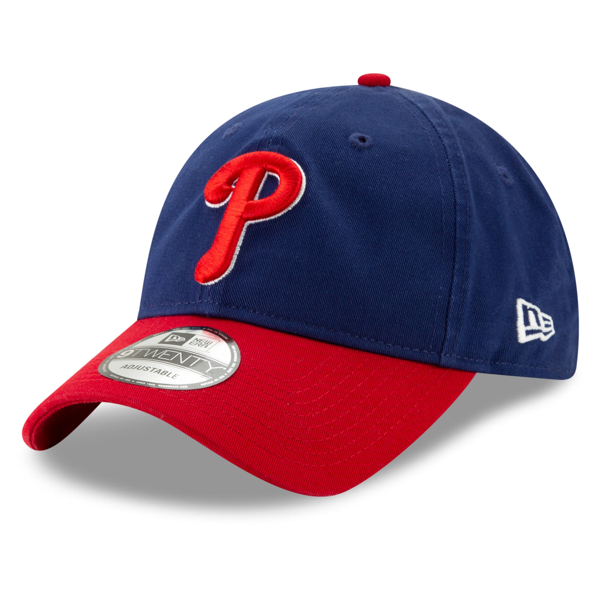 Casquette ajustable New Era Royal/Rouge Philadelphia Phillies 2026 MLB Postseason Side Patch 9TWENTY pour homme