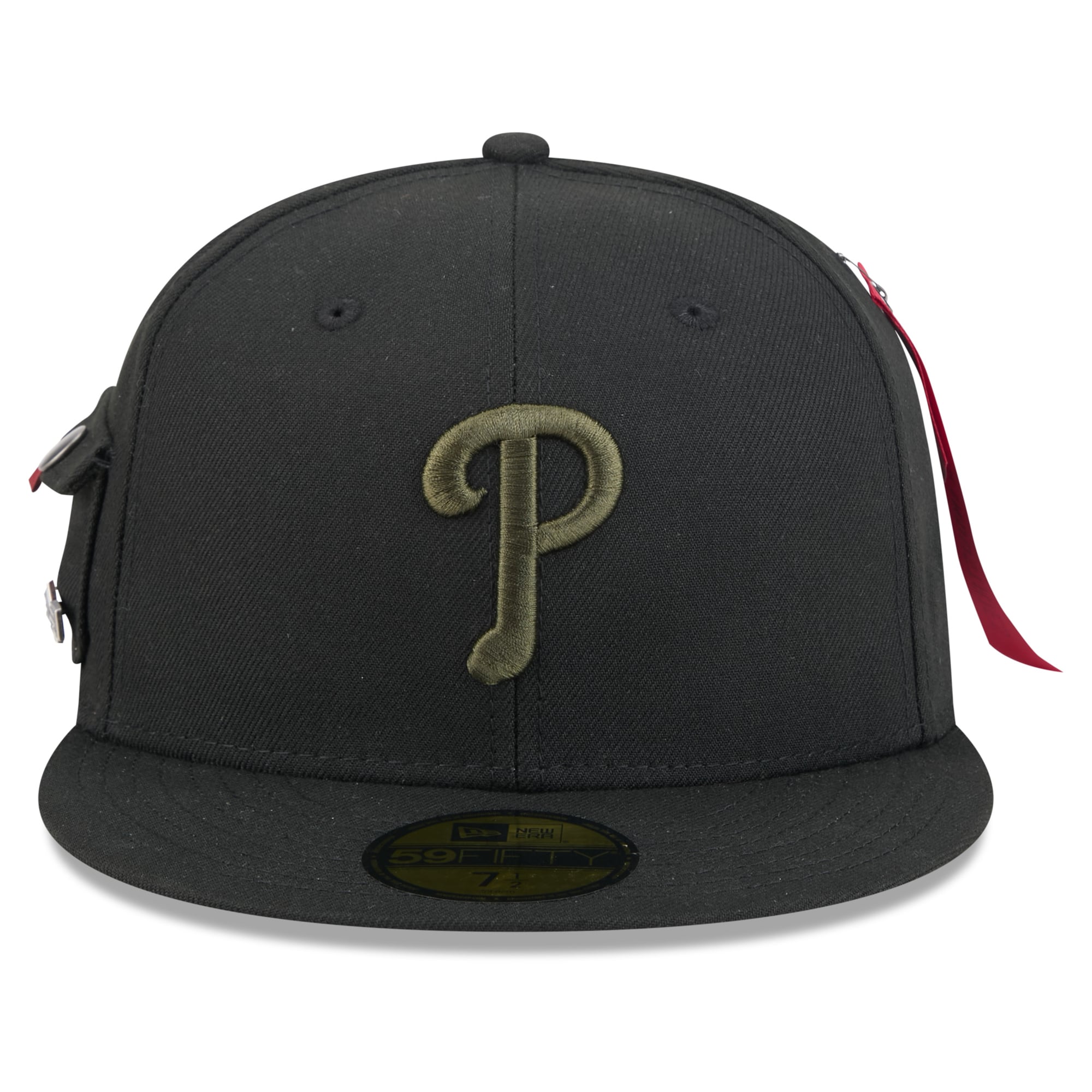 Casquette ajustée New Era x Alpha Industries Philadelphia Phillies noire pour homme