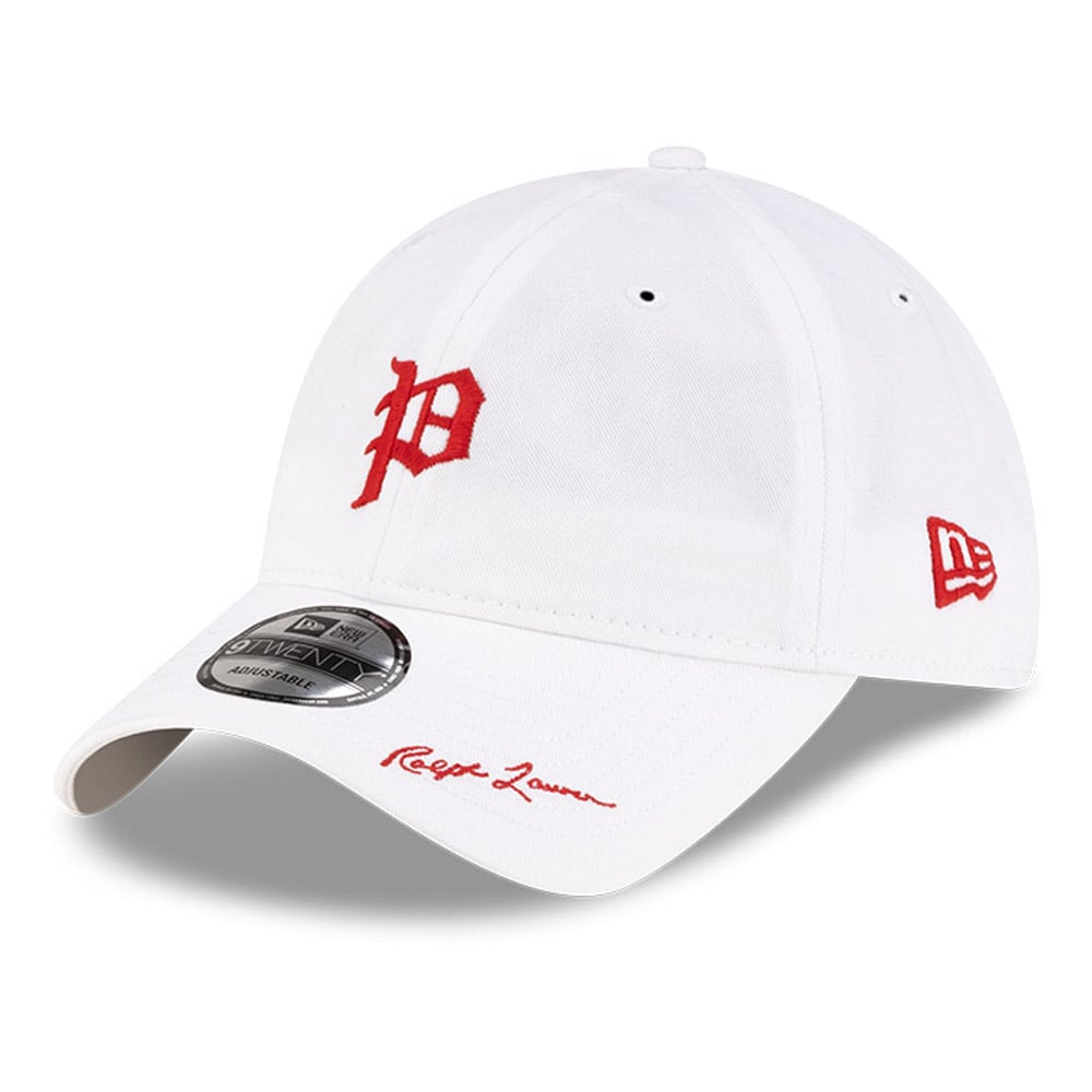 Casquette ajustable New Era x Ralph Lauren blanche Philadelphia Phillies 9TWENTY pour homme