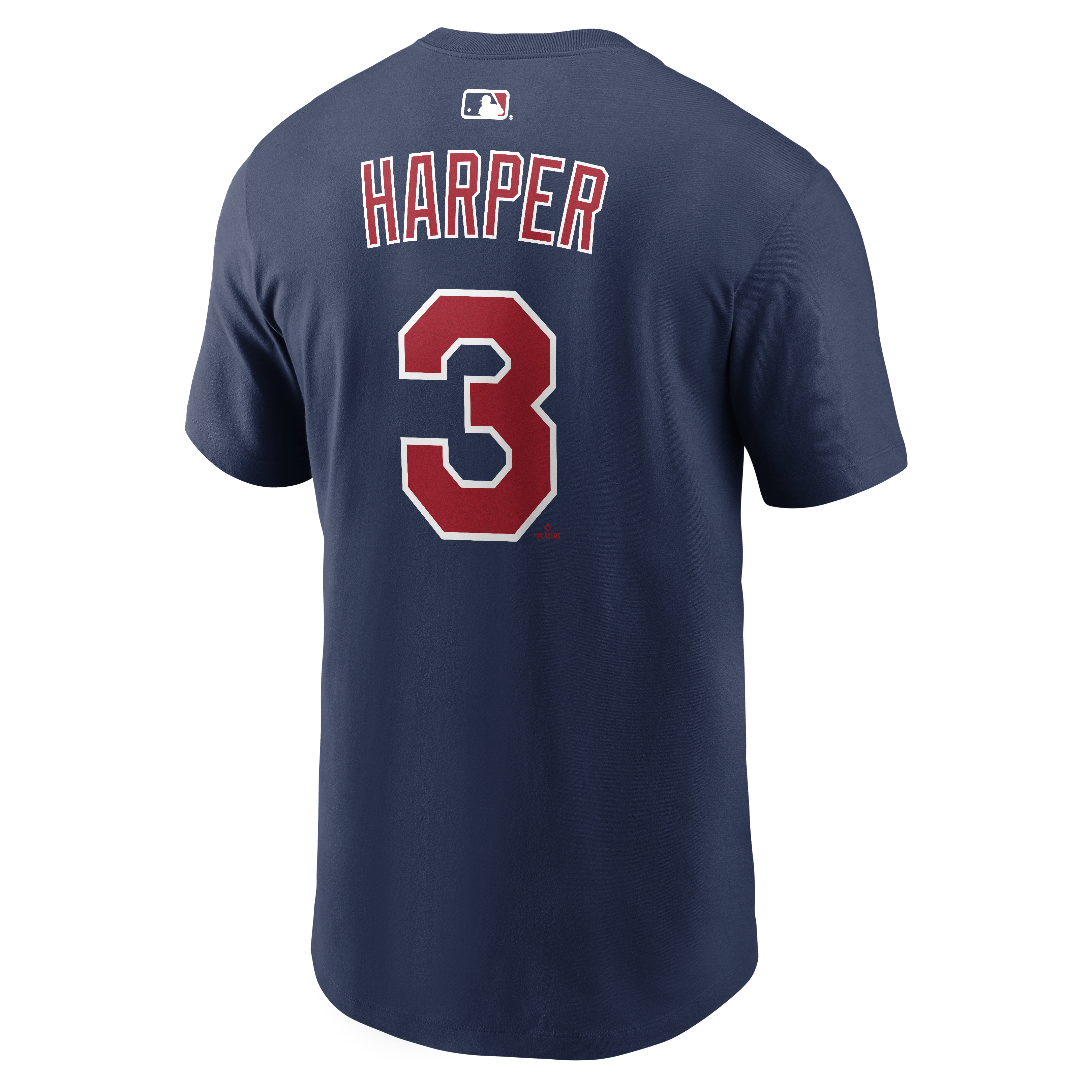 T-shirt Nike Bryce Harper bleu marine Philadelphia Phillies 2026 Field of Dreams pour homme, avec nom et numéro