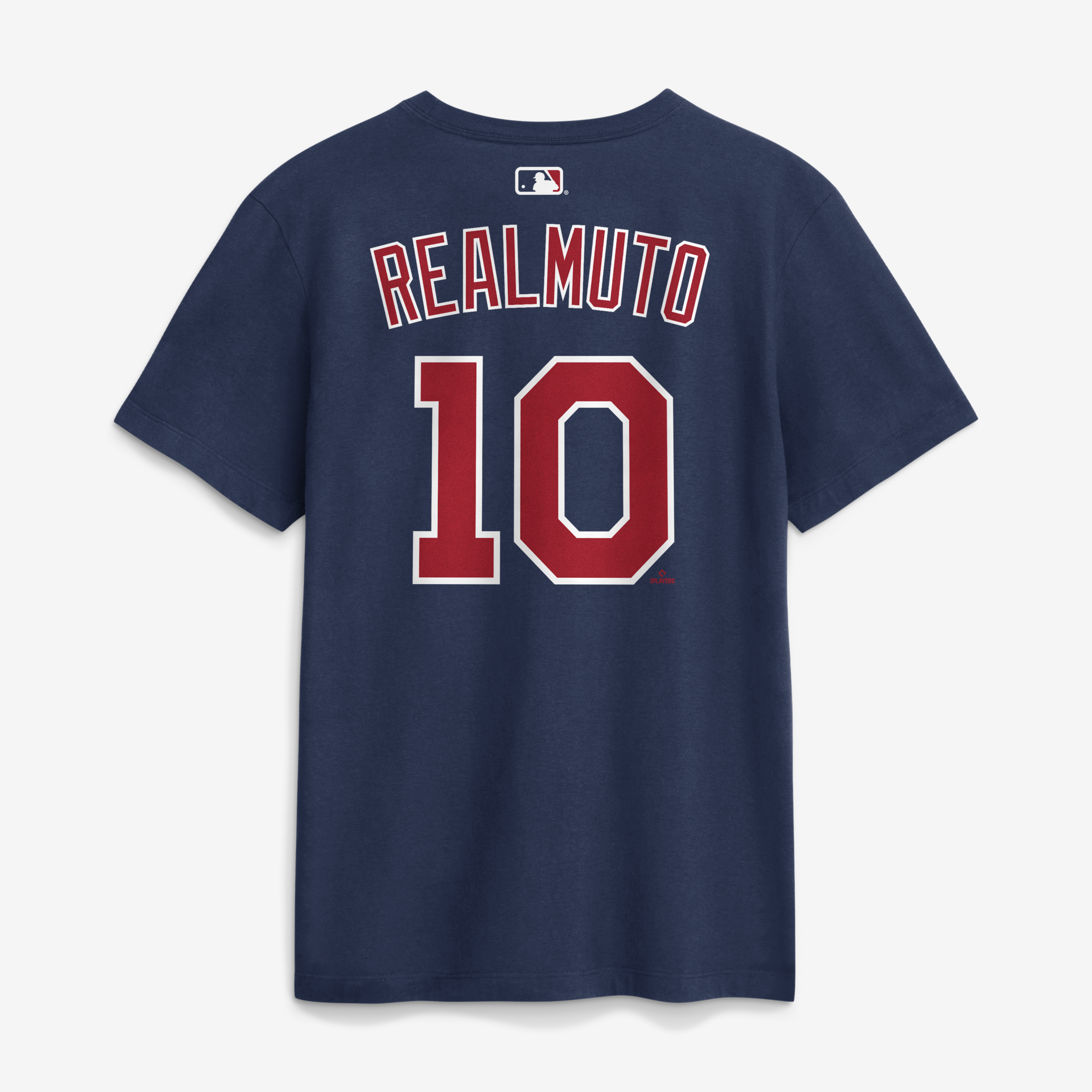 T-shirt Nike J.T. Realmuto bleu marine Philadelphia Phillies 2026 Field of Dreams pour homme, avec nom et numéro