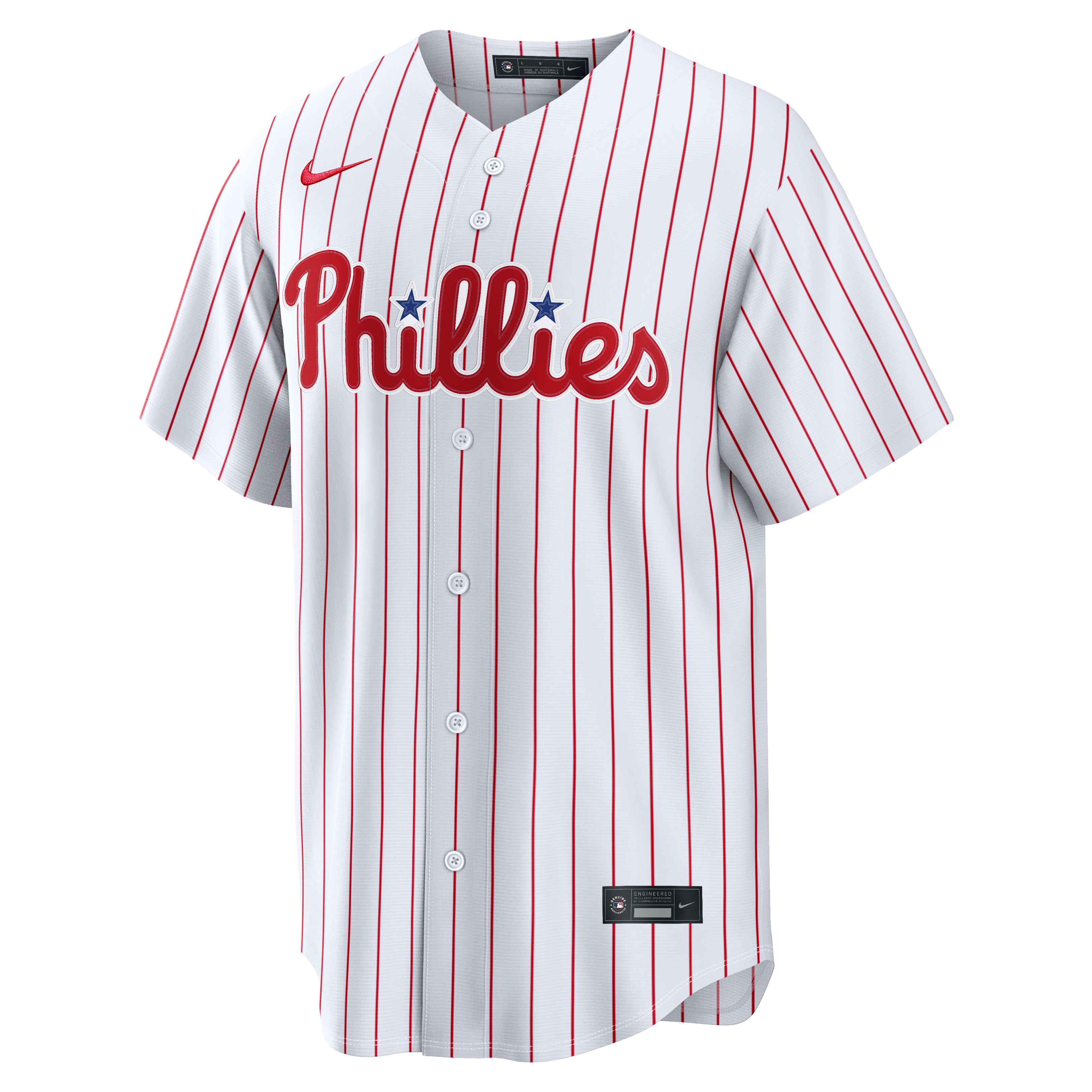 Men's Nike Kyle Schwarber White Philadelphia Phillies Home Replica Jersey
