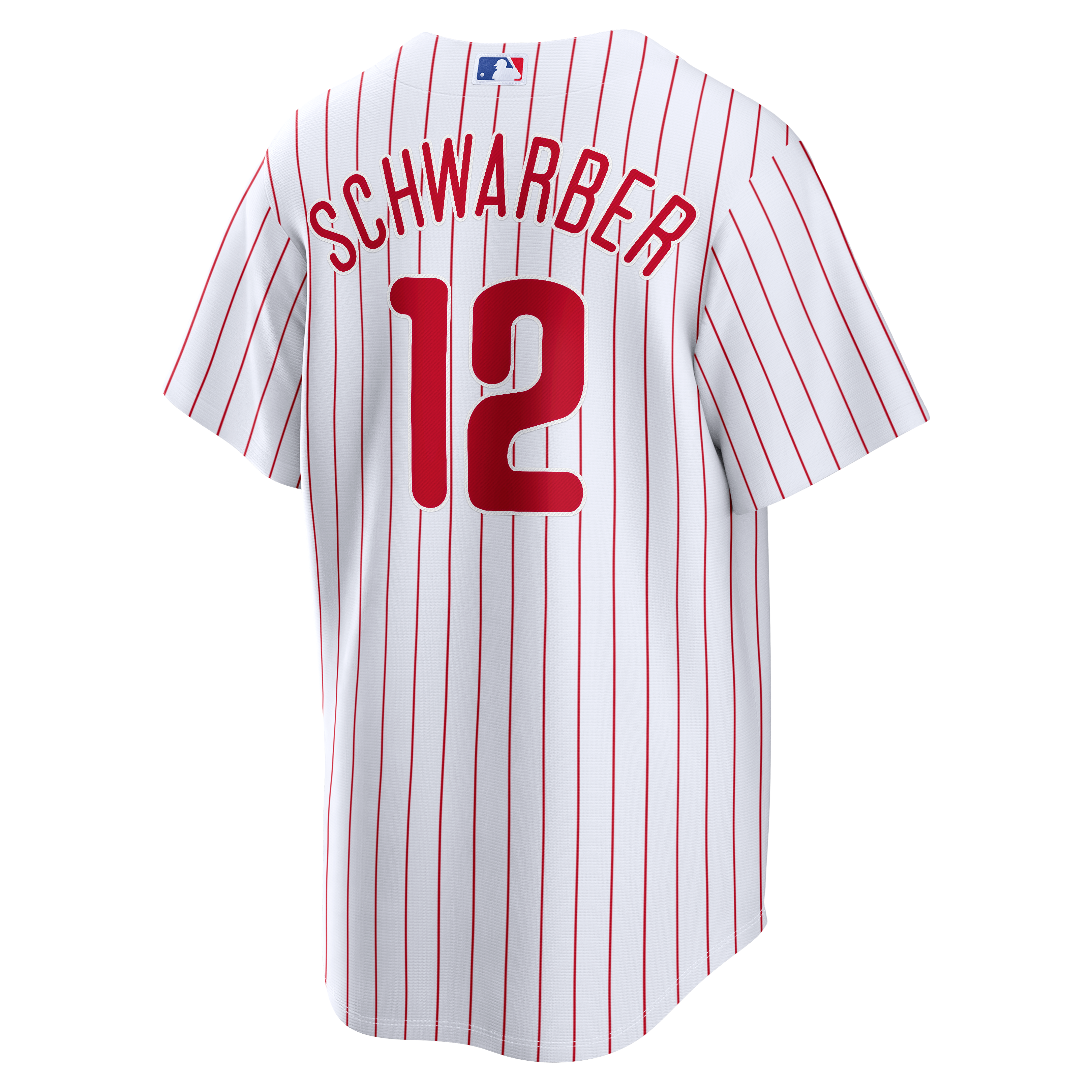 Men's Nike Kyle Schwarber White Philadelphia Phillies Home Replica Jersey