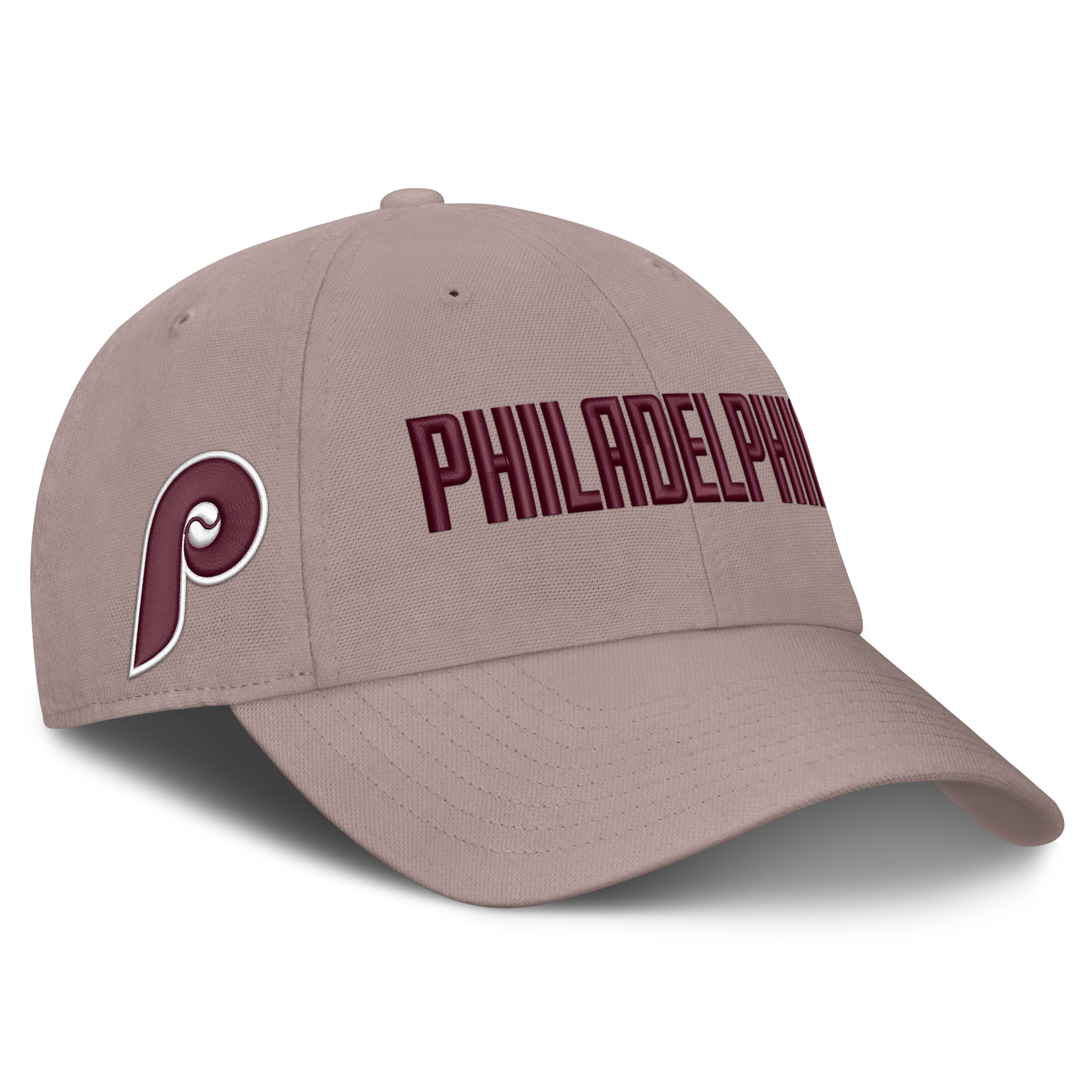Casquette ajustable Nike marron clair Philadelphia Phillies Cooperstown Club pour homme