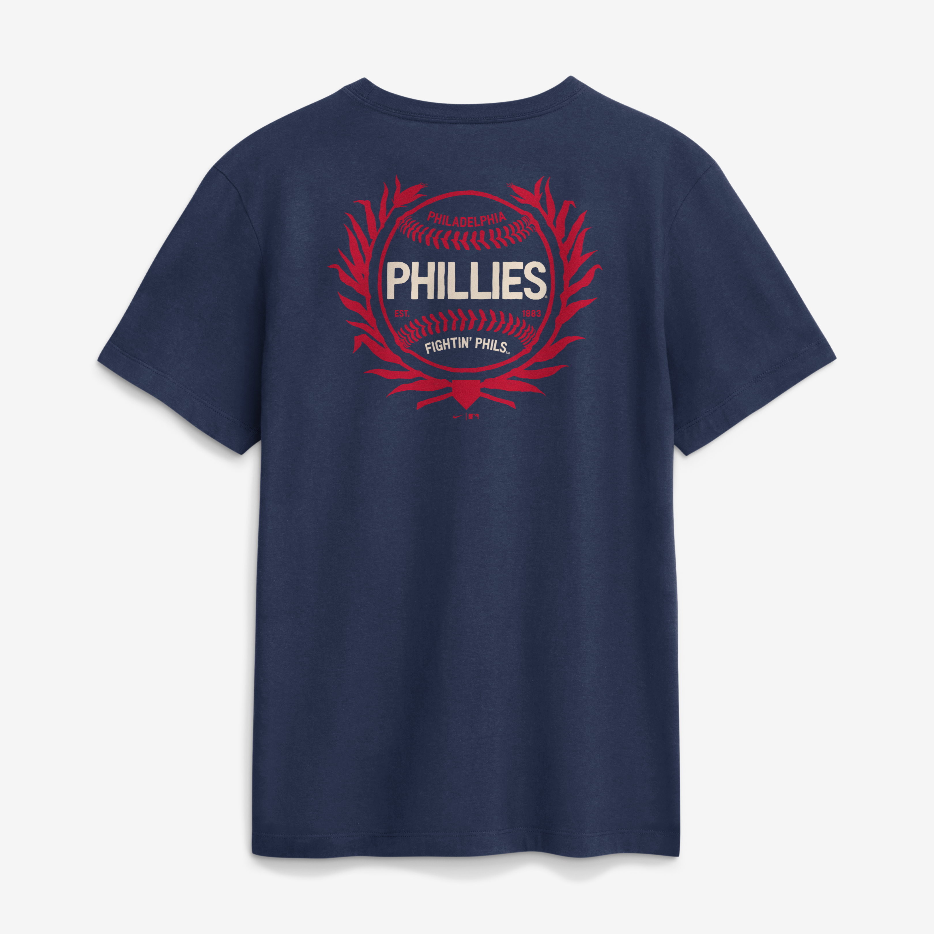Men's Nike Navy Philadelphia Phillies 2026 Field of Dreams Two Hit T-Shirt