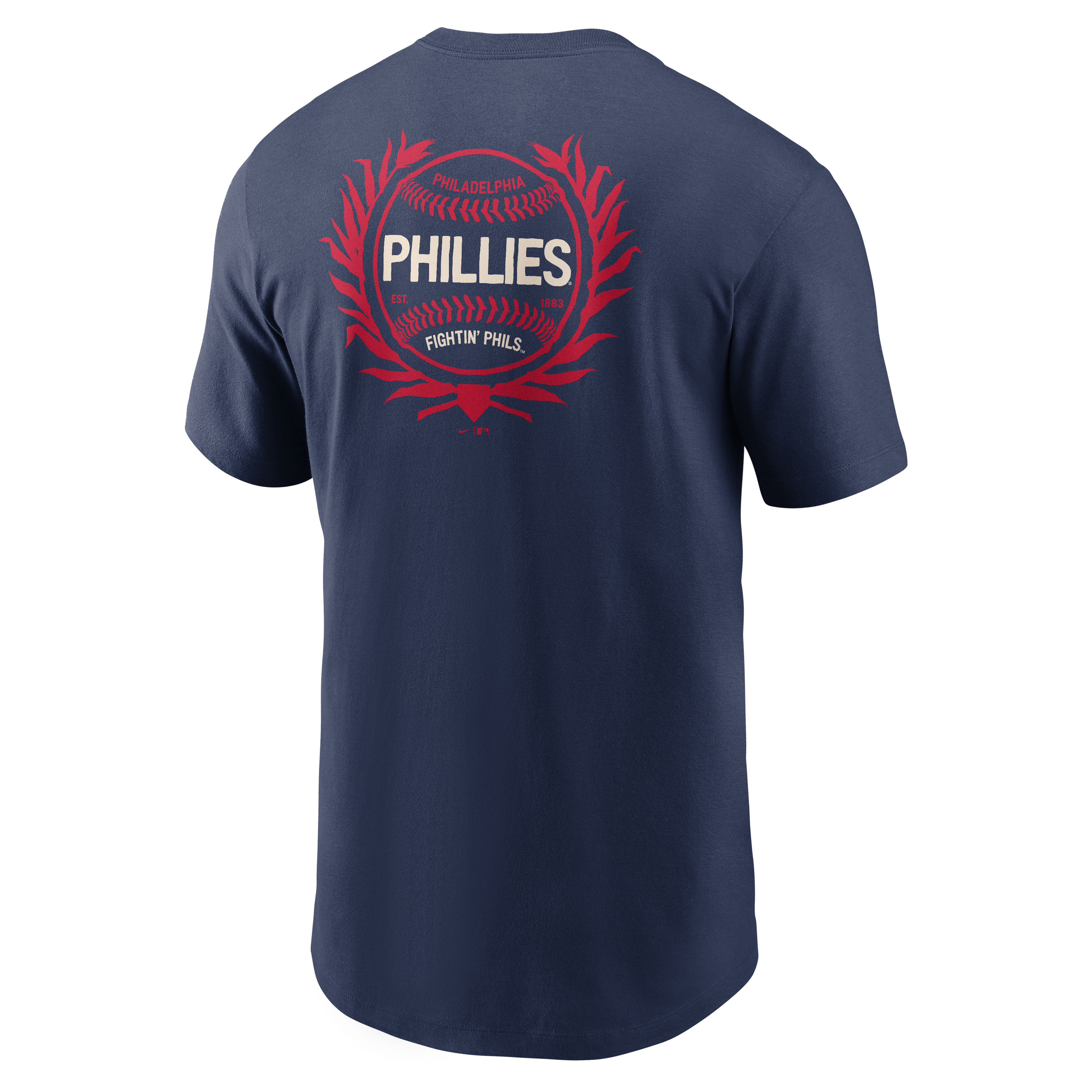 Men's Nike Navy Philadelphia Phillies 2026 Field of Dreams Two Hit T-Shirt