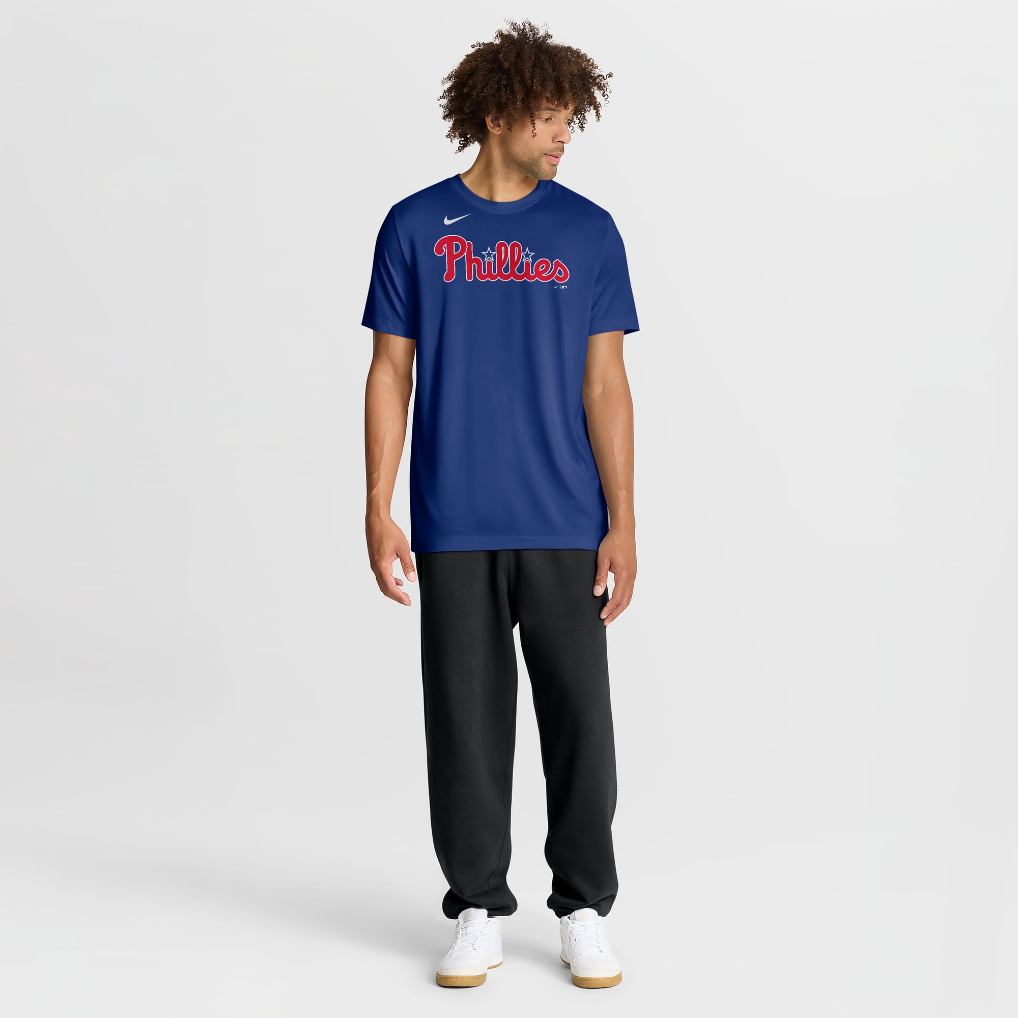 Men's Nike White Philadelphia Phillies New Legend Wordmark Dri-FIT T-Shirt