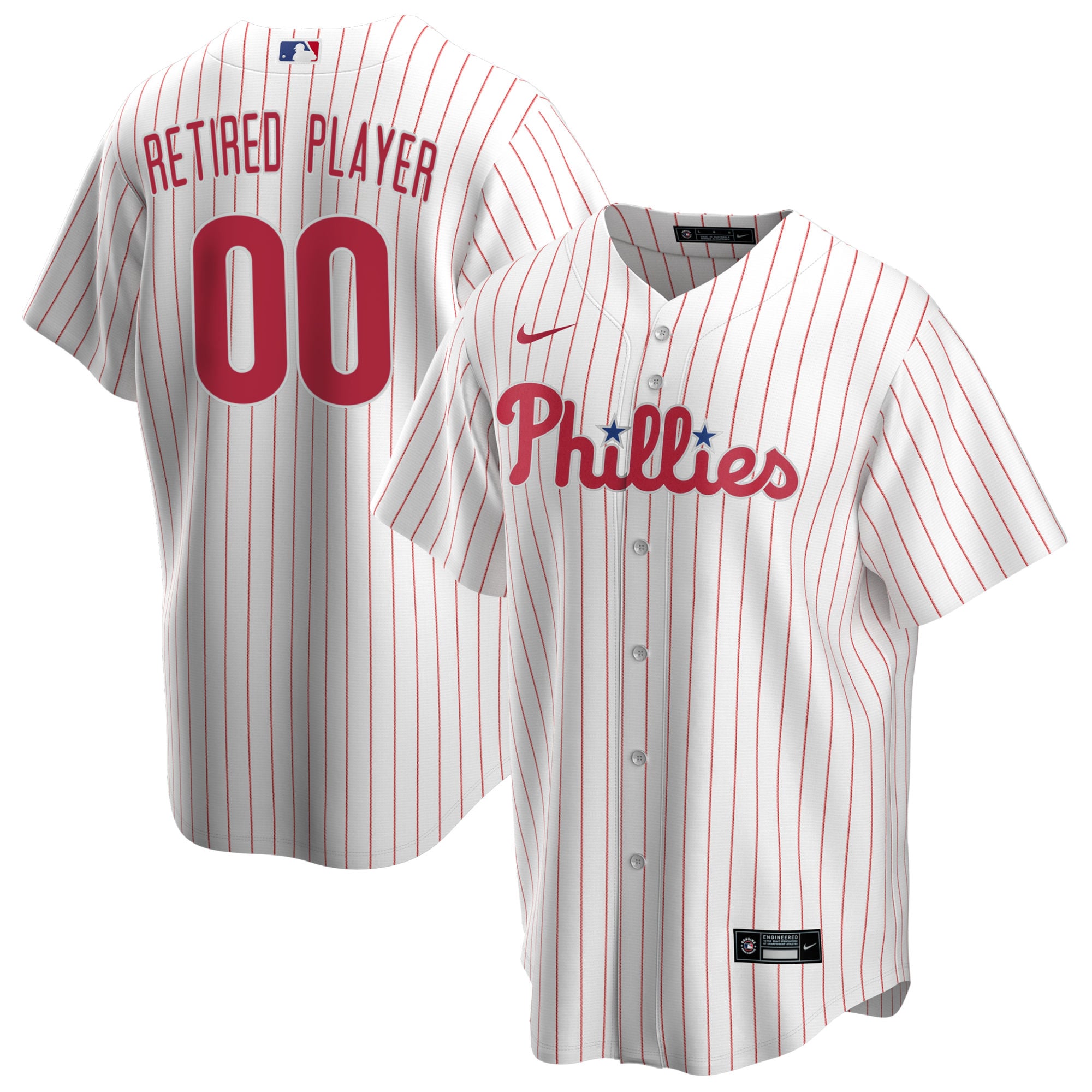 Lids Philadelphia Phillies Nike Official Replica Jersey - Black/White ...
