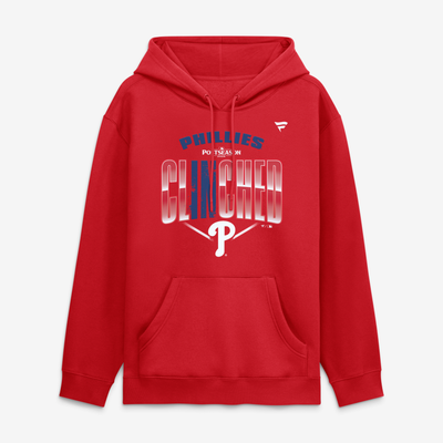 Philadelphia Phillies 2026 MLB Postseason Locker Room Hoodie - Red