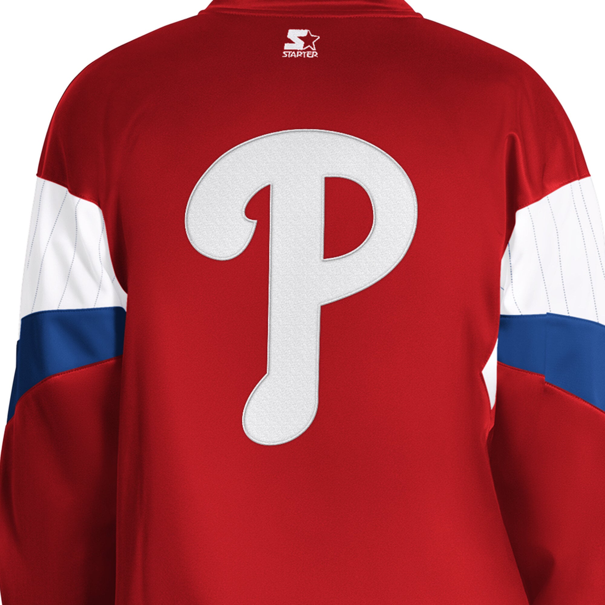 Veste de survêtement zippée Starter rouge Philadelphia Phillies Legacy pour homme