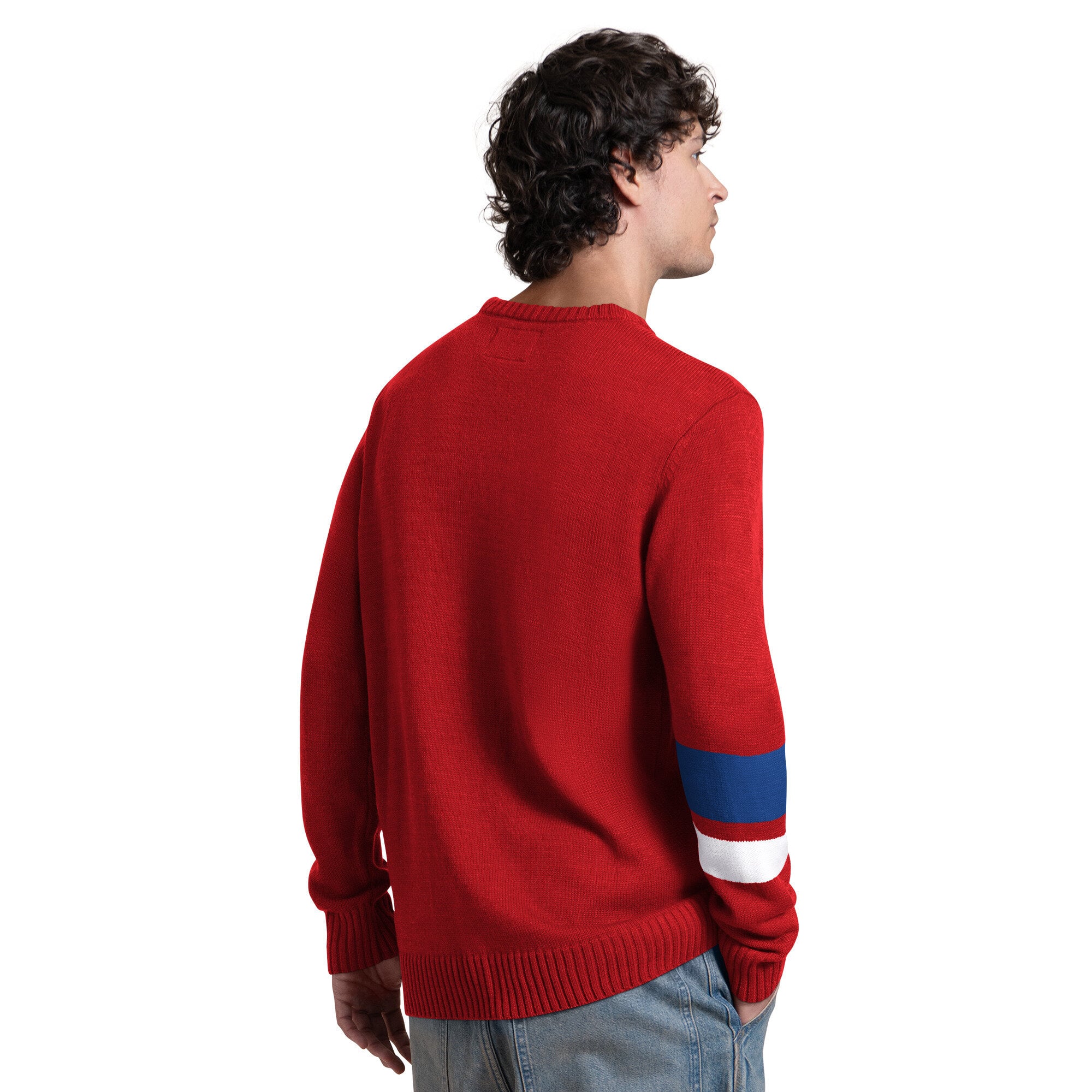 Pull rétro Starter rouge Philadelphia Phillies pour homme