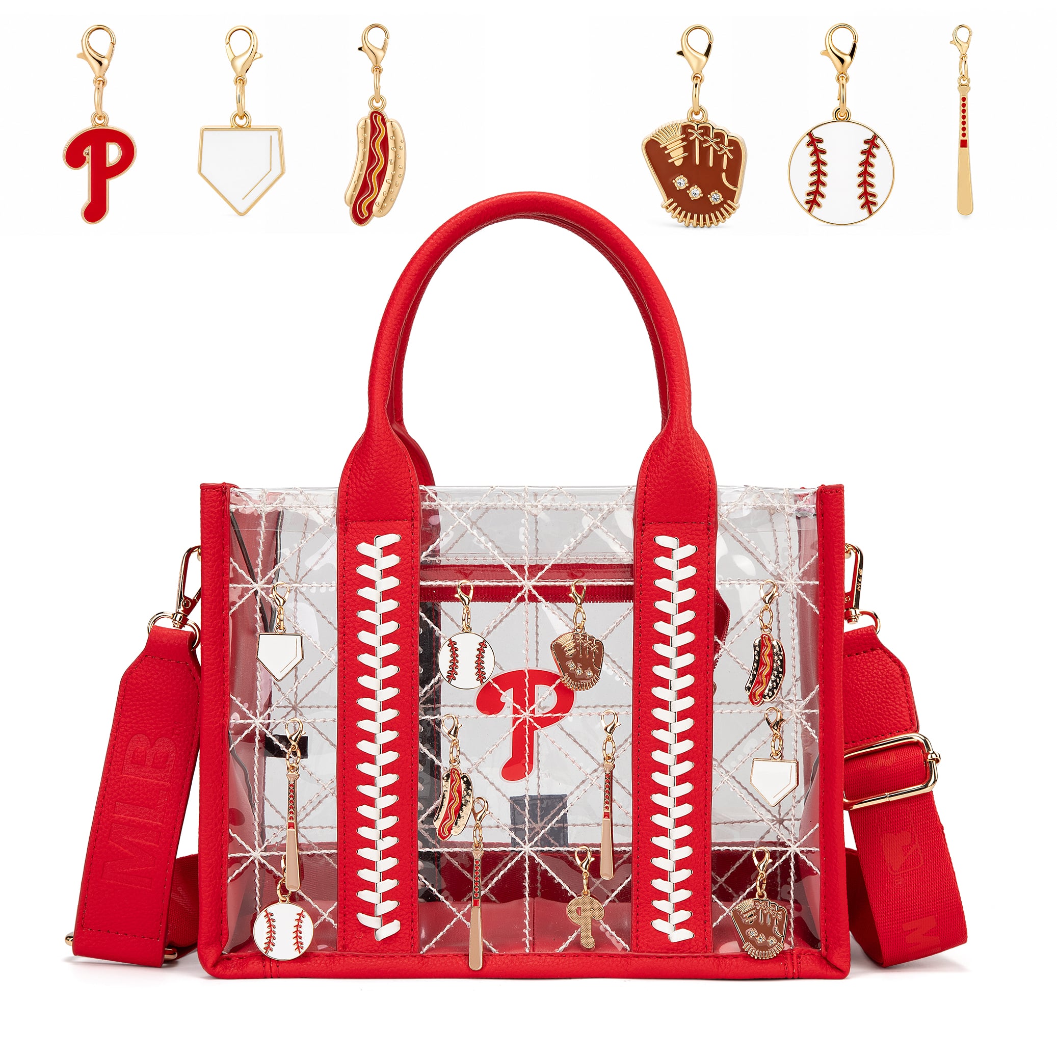 Montana West Philadelphia Phillies Charmed Whipstitch Tote