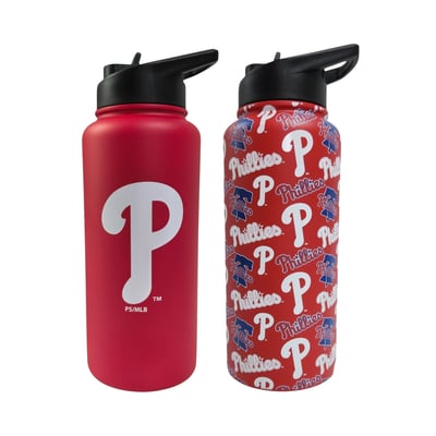 Philadelphia Phillies Pegasus Game Day Duo 41oz. Stainless Steel Water Bottle Set